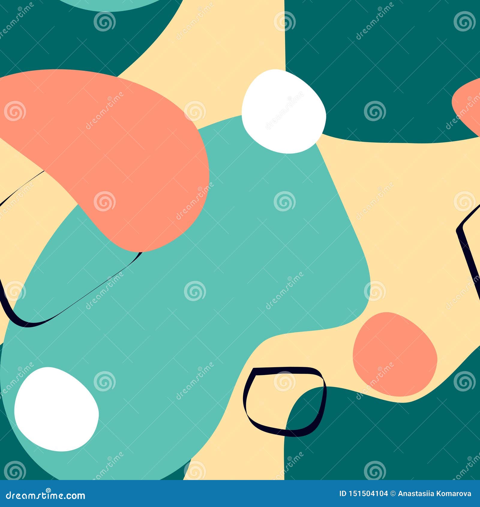 Avant Garde Custom Calligraphy Text Vector Illustration