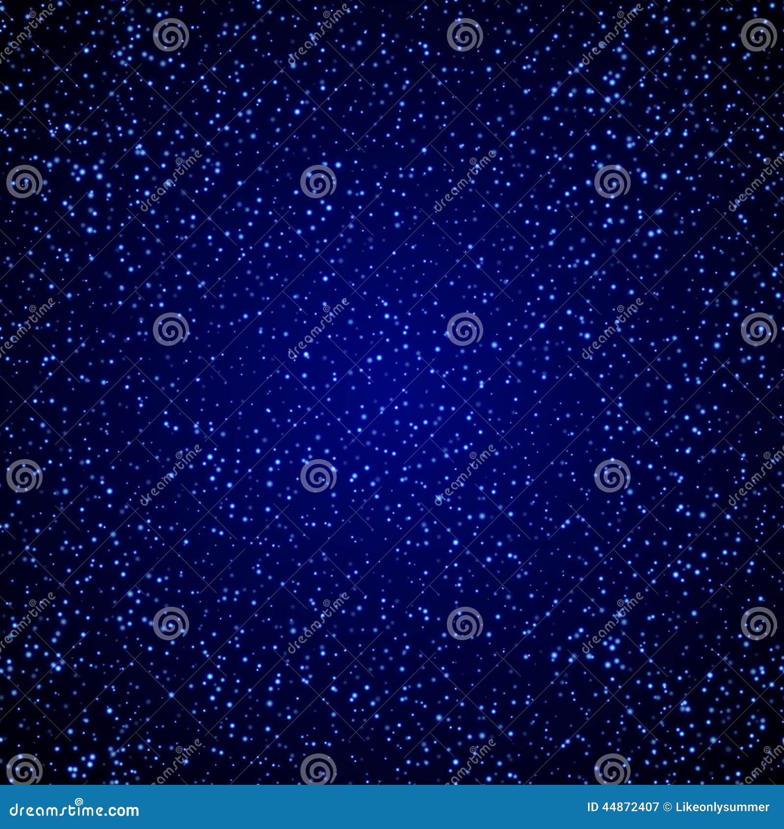 Abstract Seamless Shiny Star Sky Background Stock Vector - Illustration ...