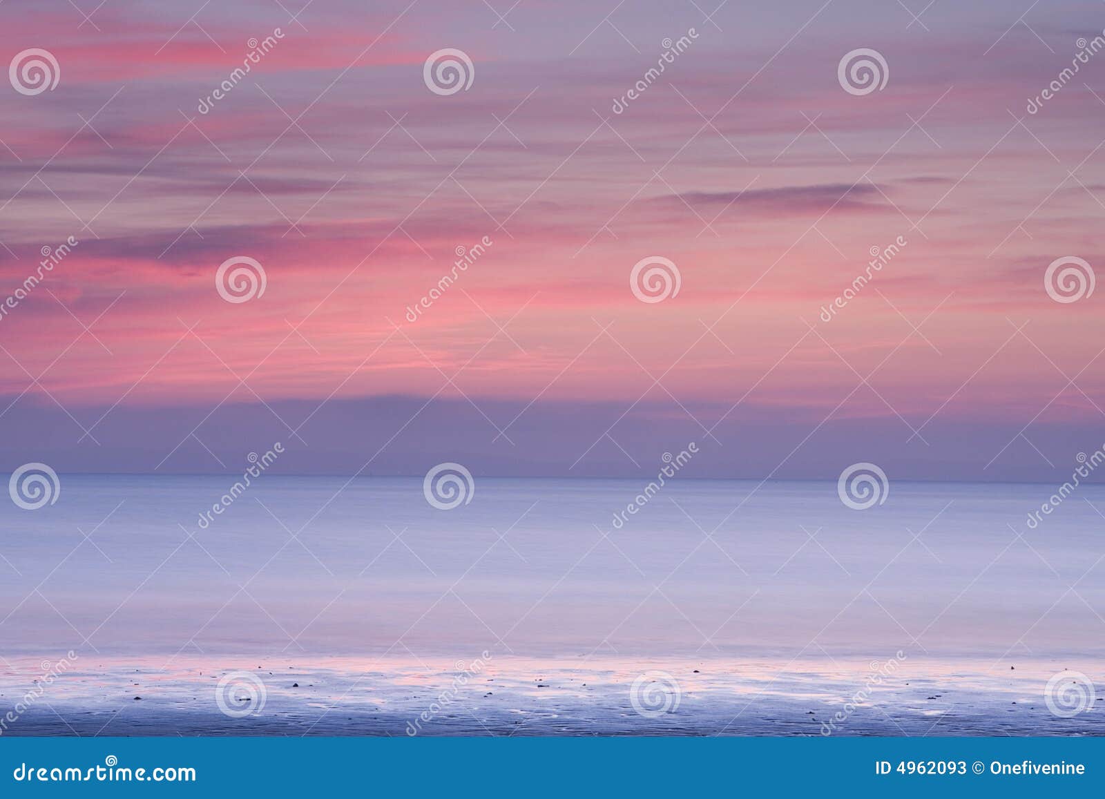 abstract seascape sunset