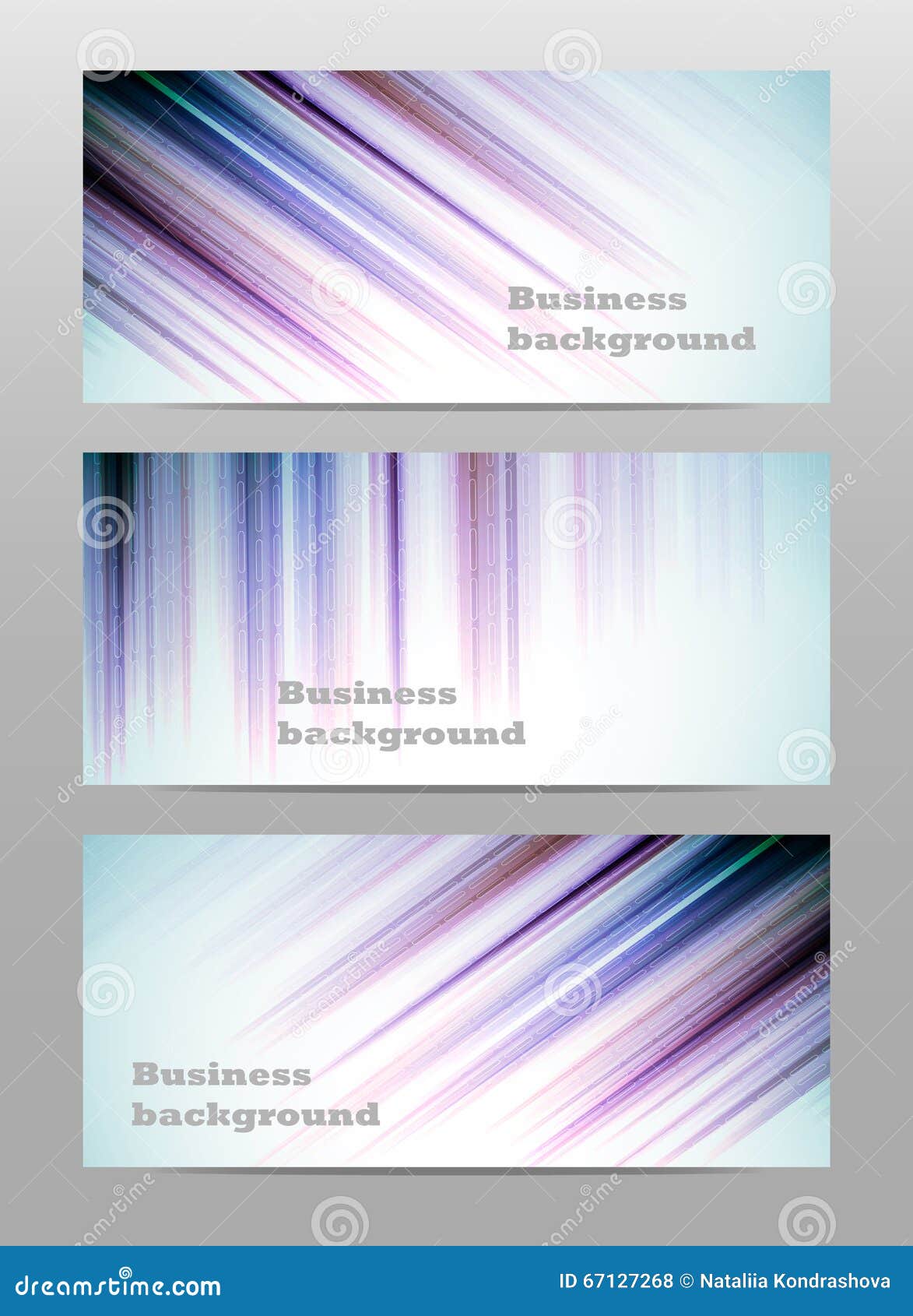Abstract Set Business Banner Backgrounds Stock Vector - Illustration of