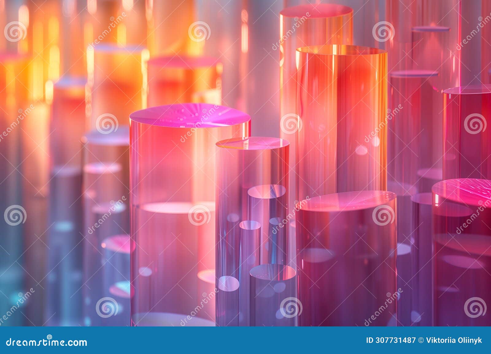 holographic abstract s background