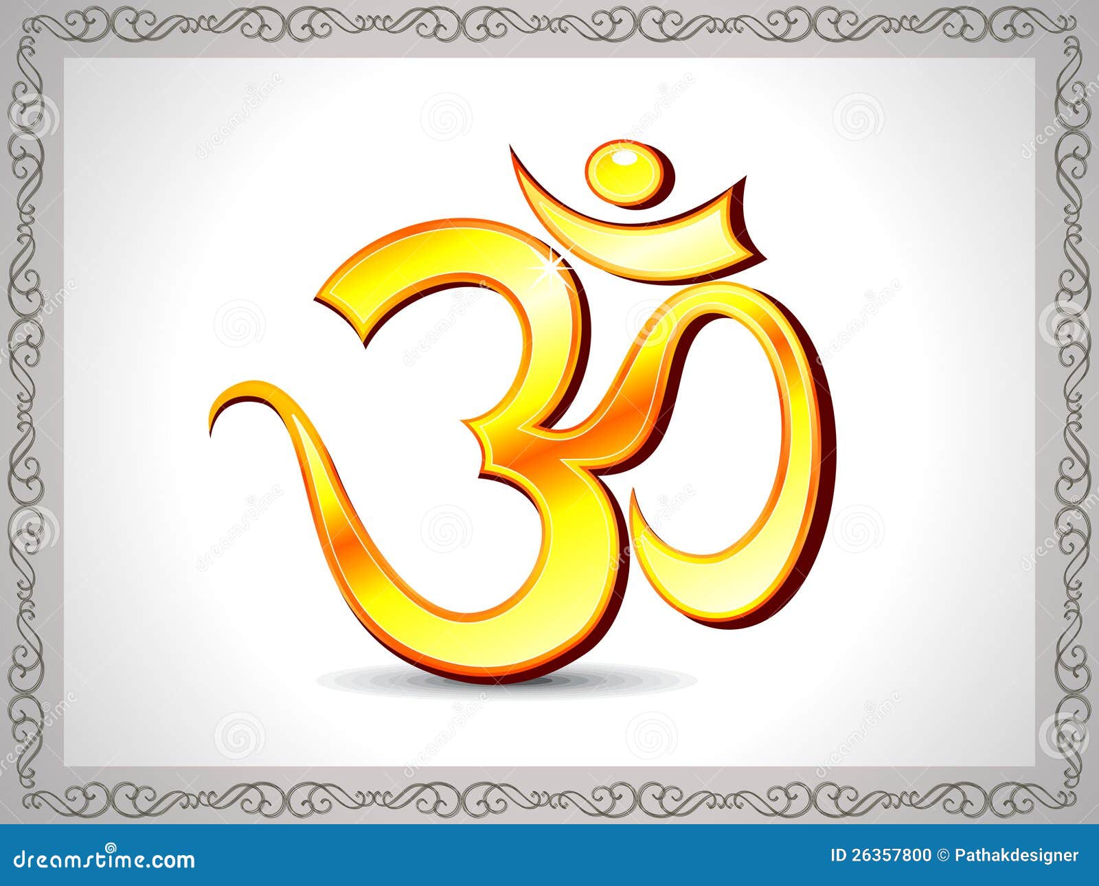 Download Om Symbol Blue Neon Wallpaper Wallpaperscom
