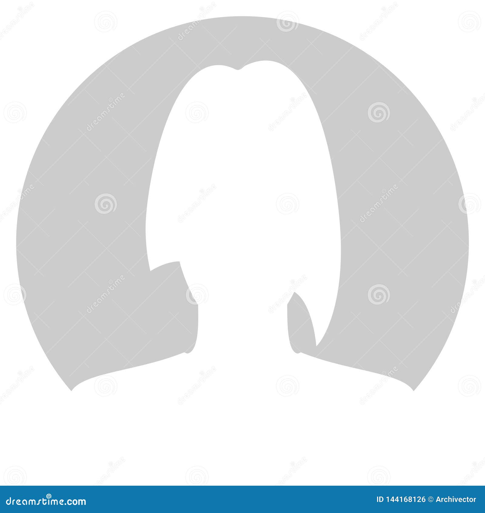 Abstract Sign Avatar Women Icon Girl Profile White Symbol Gray Stock Vector  by ©Archivector 246499748