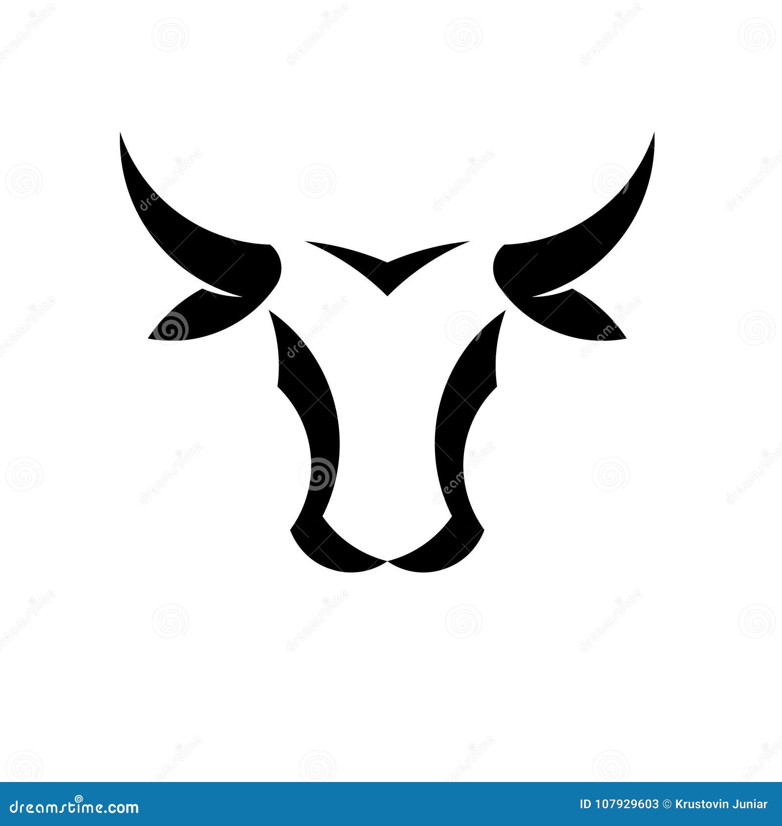 Hand-drawn Sketch Of Bull Head (Jersey Breed) In Brown Isolated On White  Background. Royalty Free SVG, Cliparts, Vectors, and Stock Illustration.  Image 155331191.