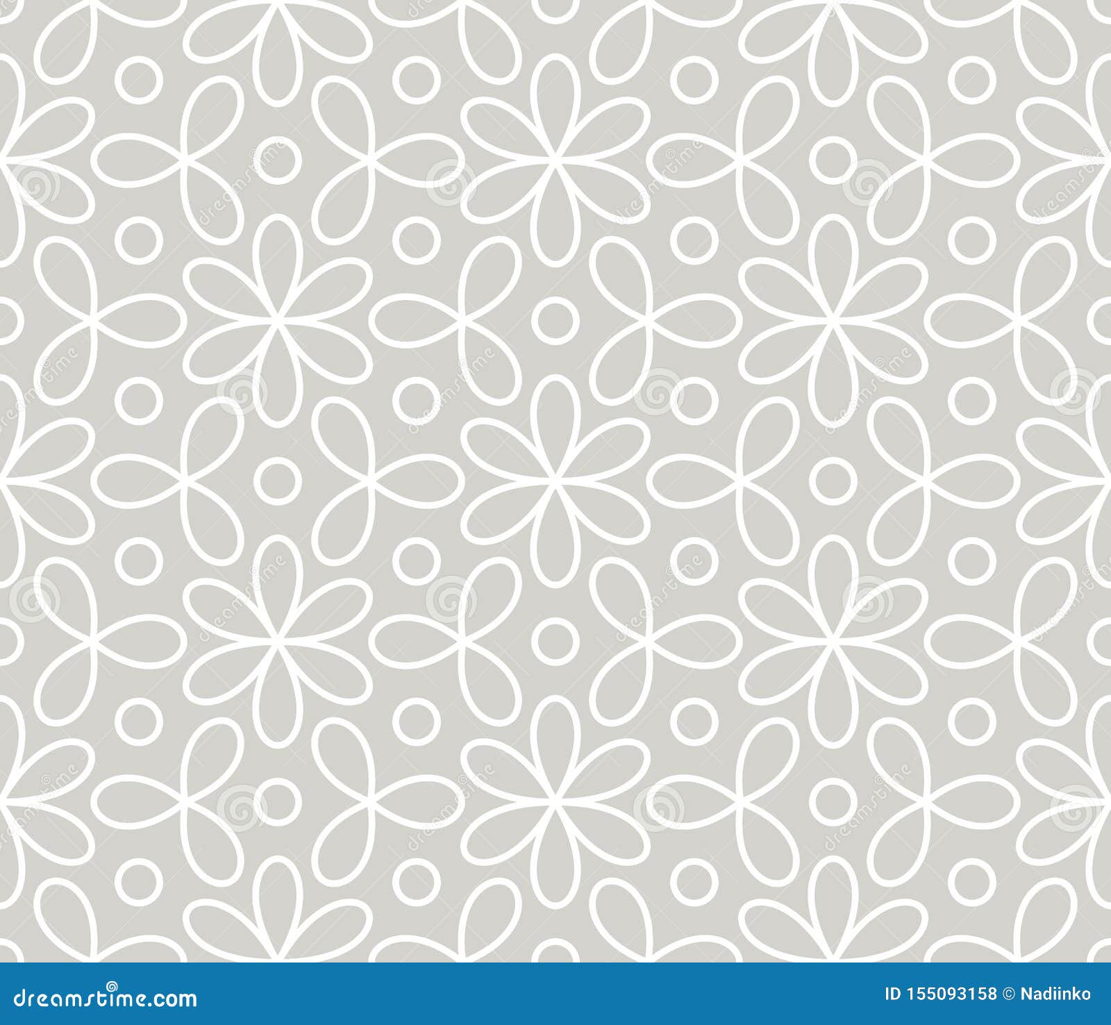 Abstract Simple Geometric Vector Seamless Pattern With ...