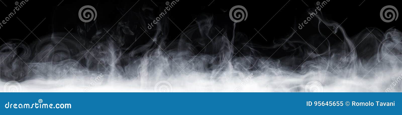 abstract smoke in dark