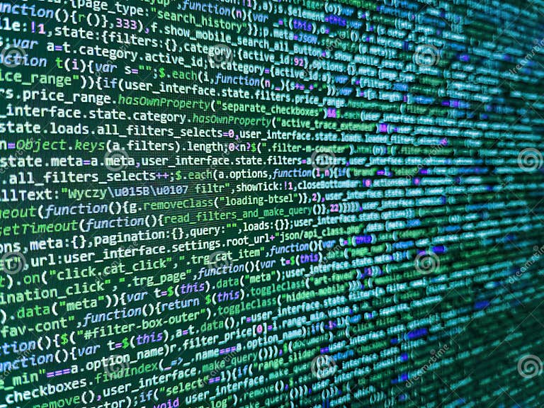 Abstract Source Code Background. Modern Technology Background ...