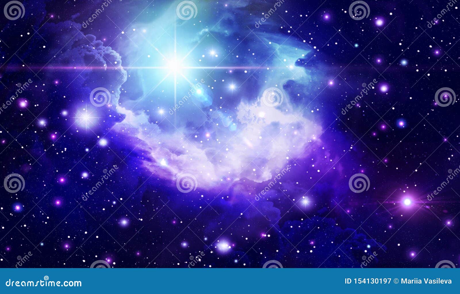 Abstract Space Background Astronomy Background Black Blue