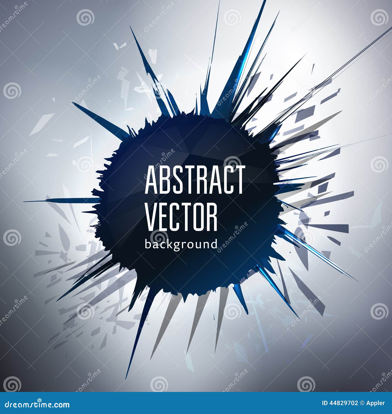 Abstract Space Background for Your Text Message Stock Vector ...