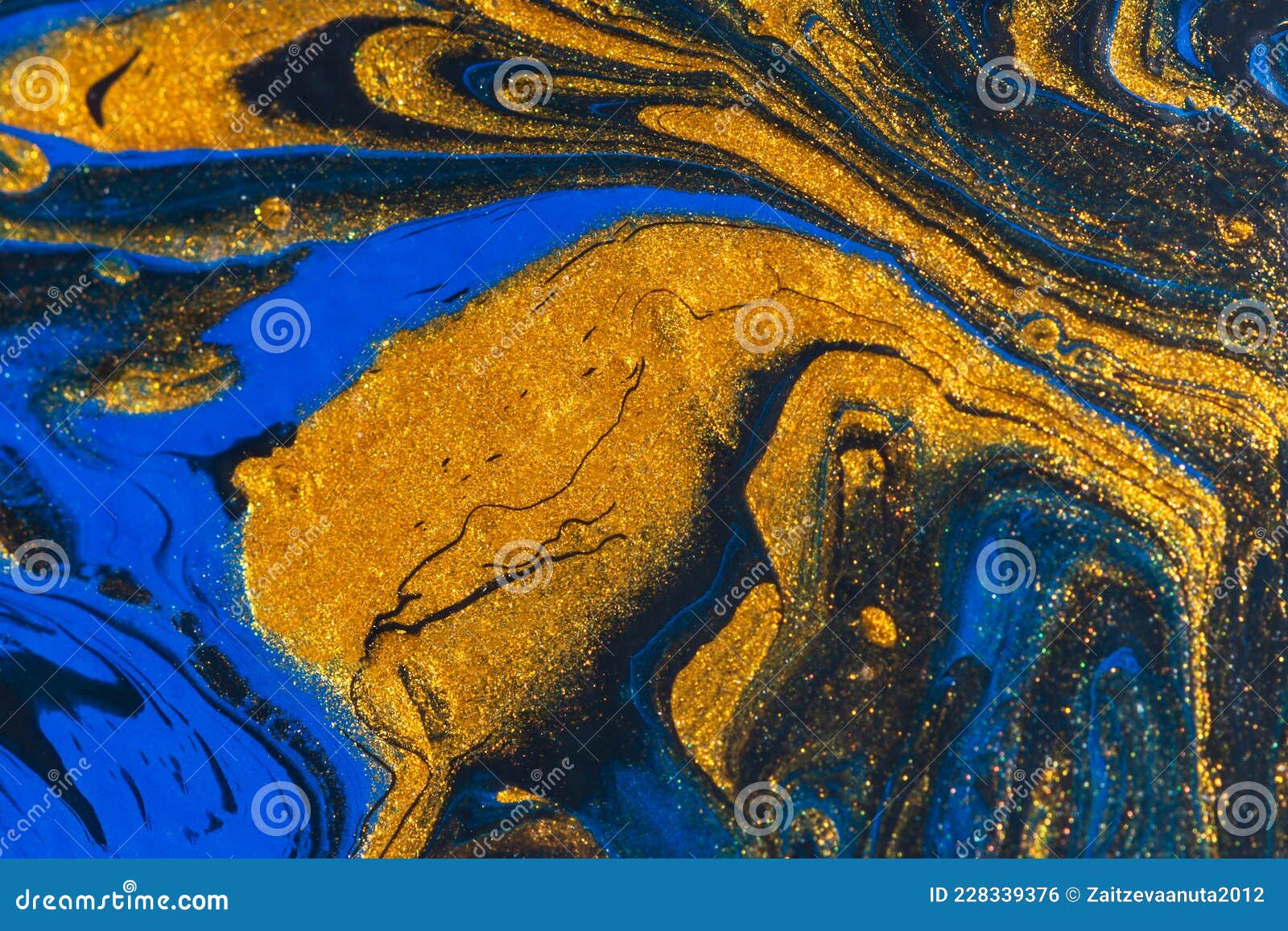 Abstract Space Blue Gold Black Background. Acrylic Painting Fluid Art Stock Photo - Image of cosmos, graphic: 228339376 Abstract Space Blue Gold Black Background. Acrylic Painting Fluid Art Stock Photo - Image of cosmos, graphic: 228339376