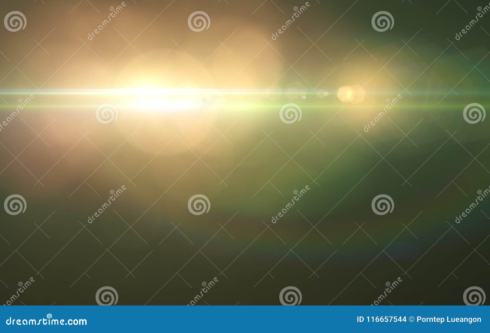 abstract spacescape, speed of light and lens flare.