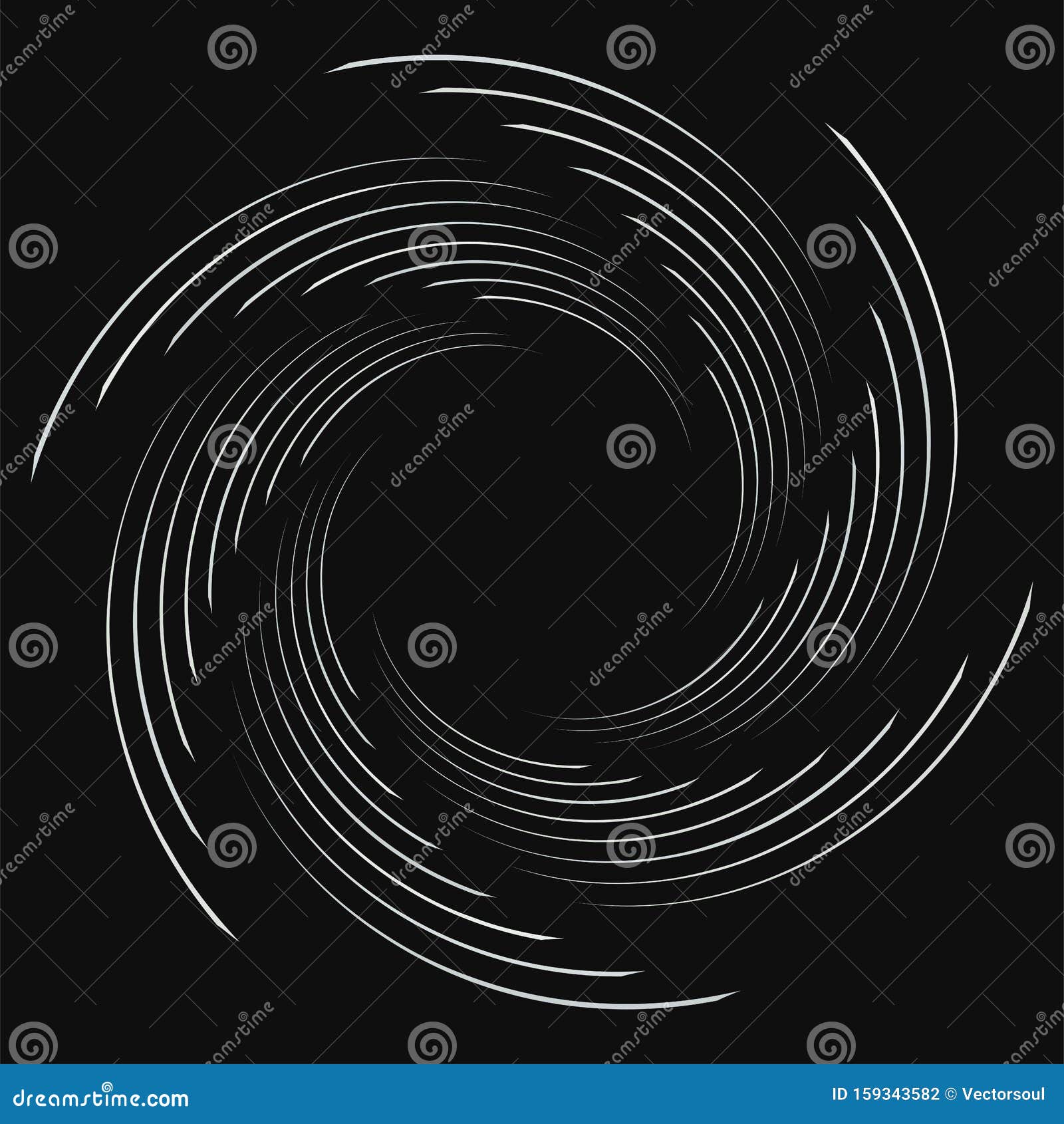 abstract spiral, twist. radial swirl, twirl curvy, wavy lines . circular, concentric loop pattern. revolve, whirl .