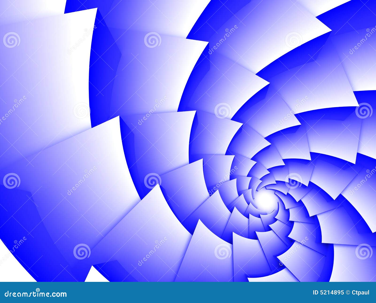Abstract Spiraling Background Stock Illustration - Illustration of