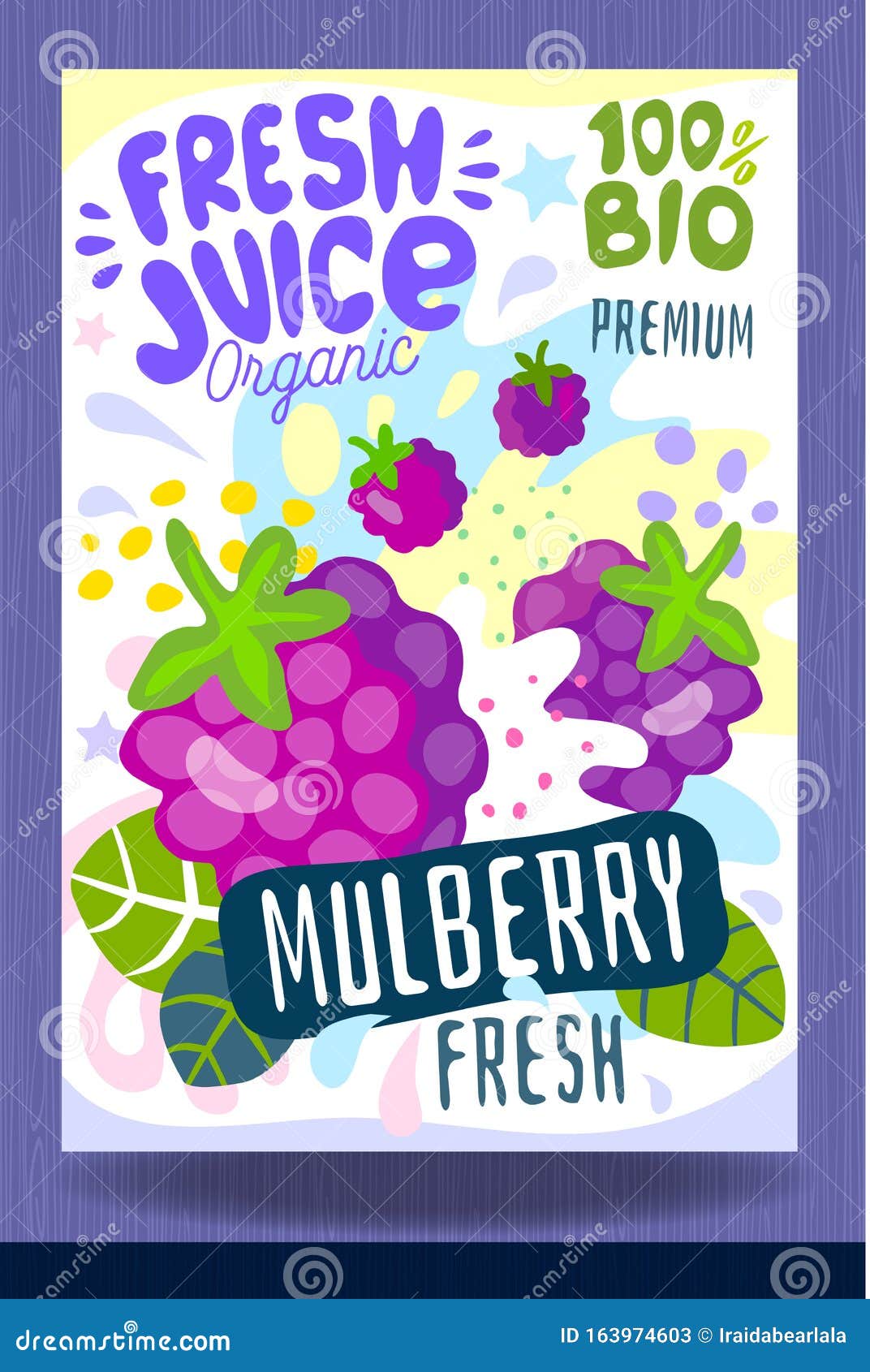 Download Abstract Splash Food Label Template. Colorful Brush Stroke ...