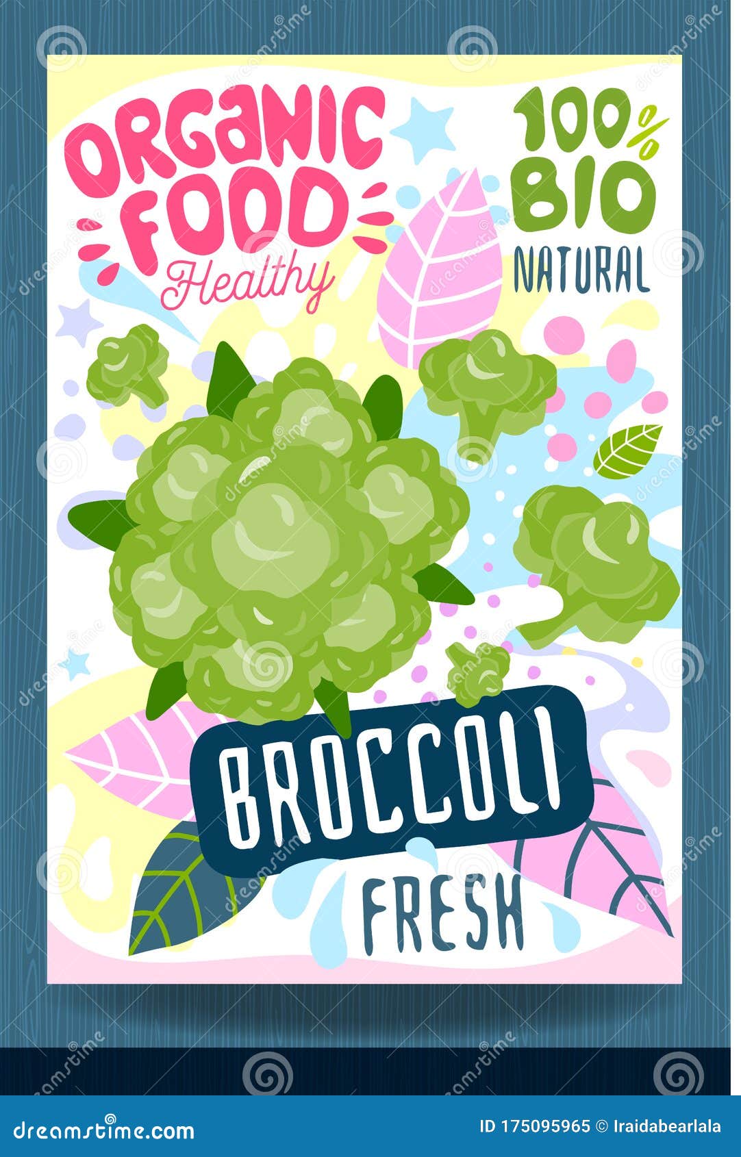 Download Abstract Splash Food Label Template. Colorful Brush Stroke ...