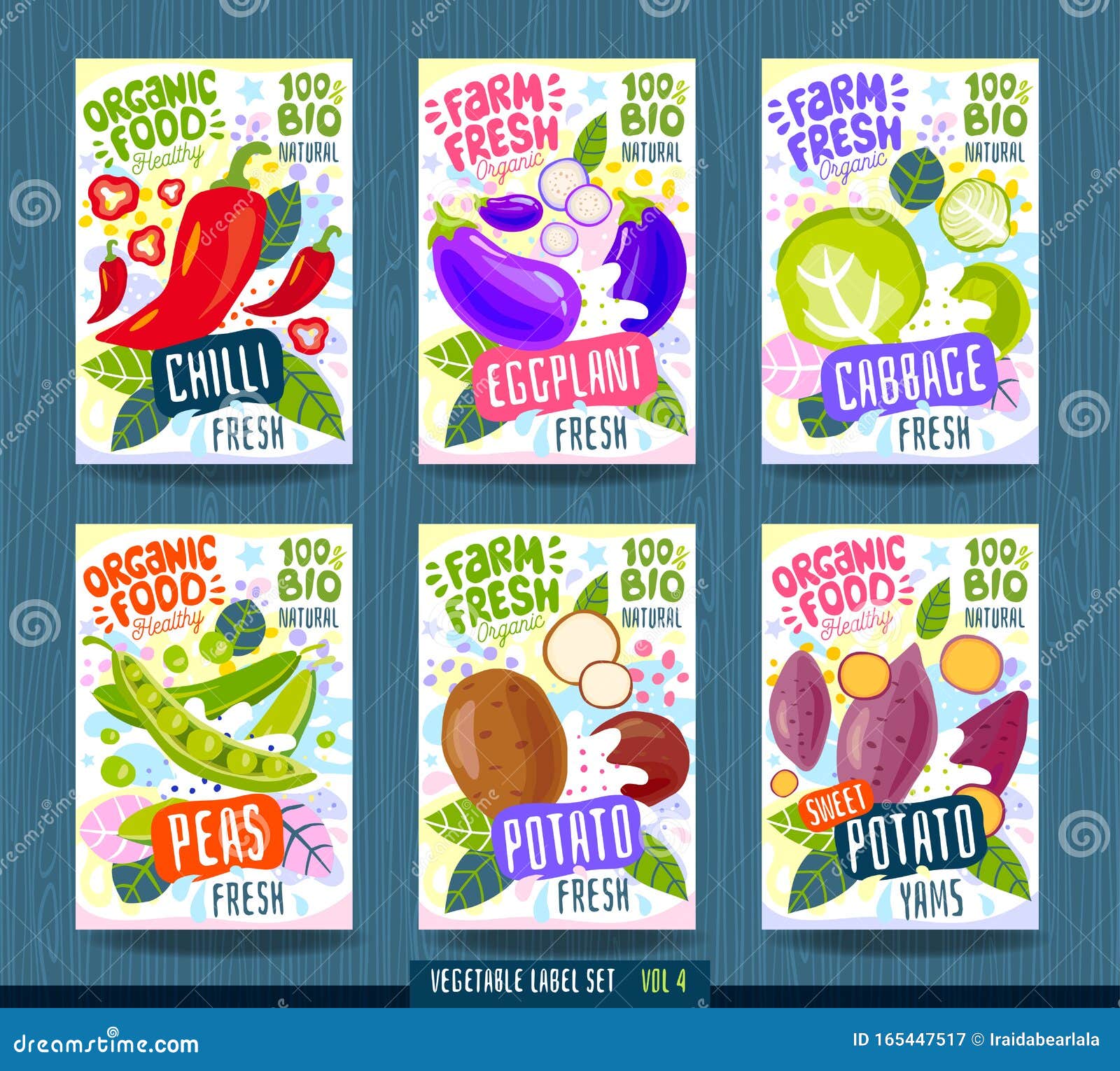 Download Abstract Splash Food Label Template. Vegetables, Fruits, Spices, Package Design. Chilli Pepper ...