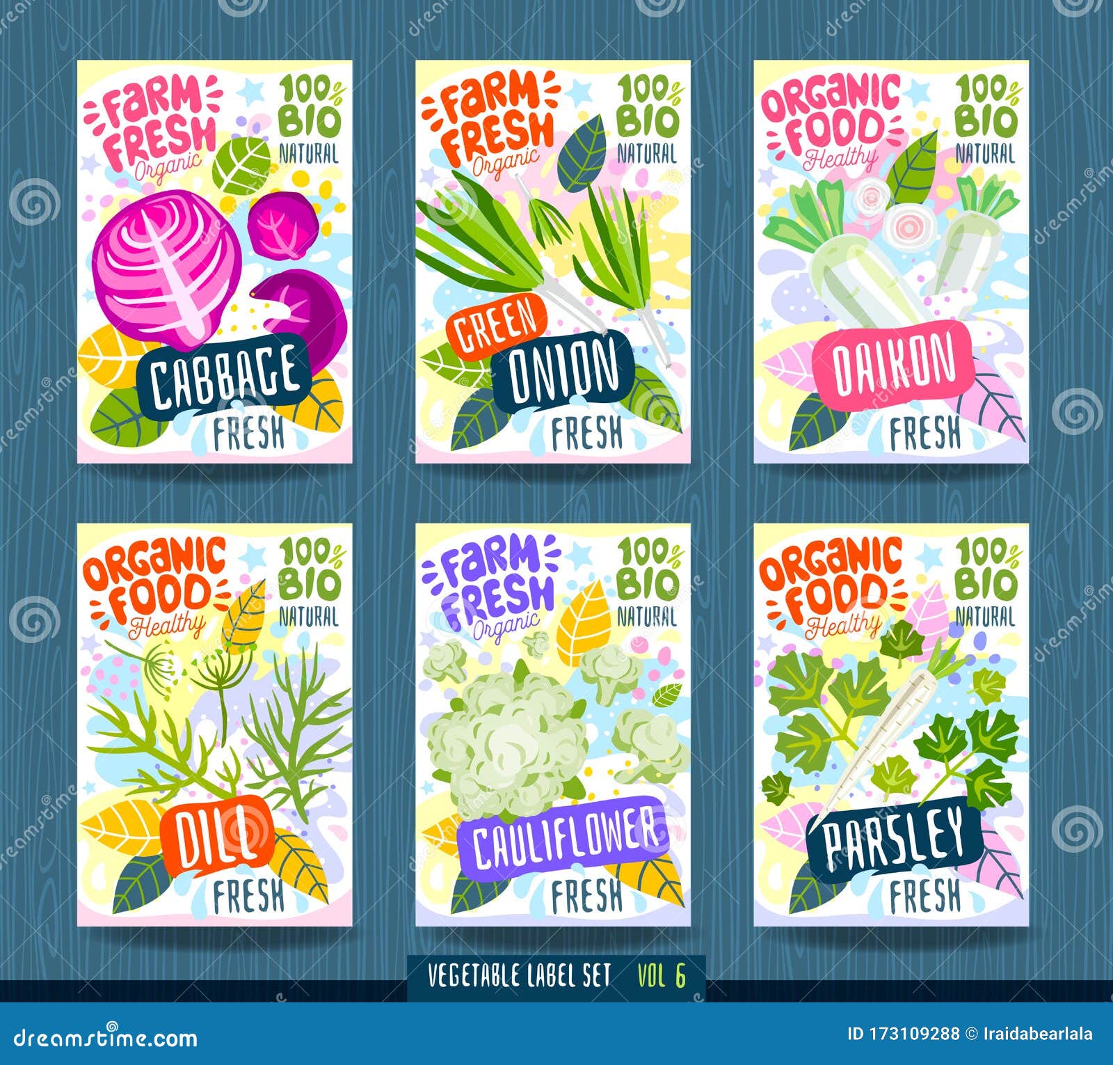 Download Abstract Splash Food Label Template. Vegetables, Fruits, Spices, Package Design. Parsley ...