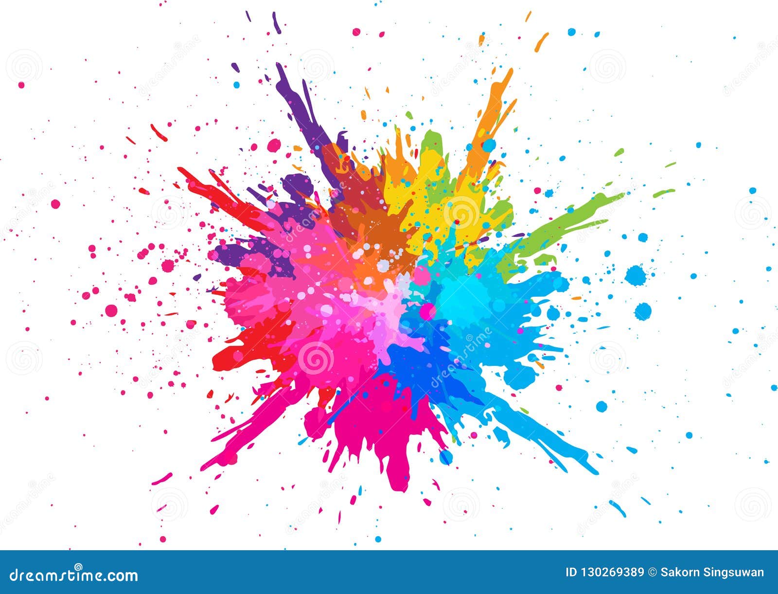 Splatter Background Svg