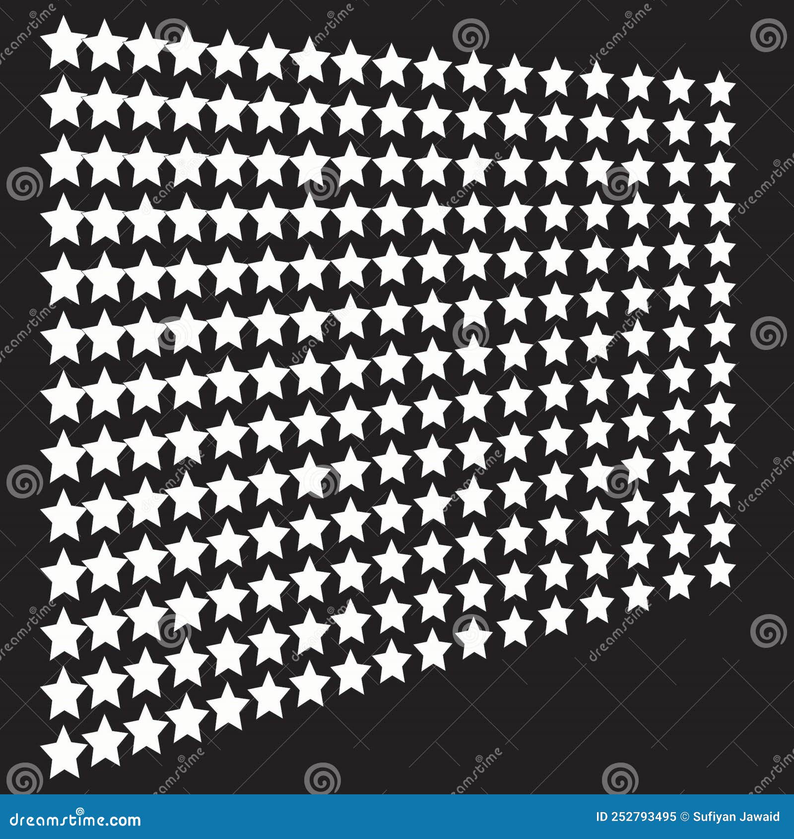 Abstract star background stock illustration. Illustration of white
