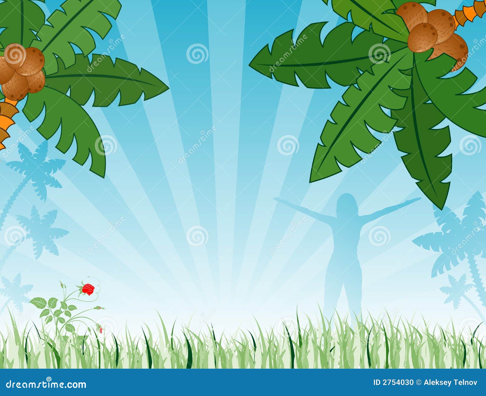 Abstract summer background stock vector. Illustration of decoration