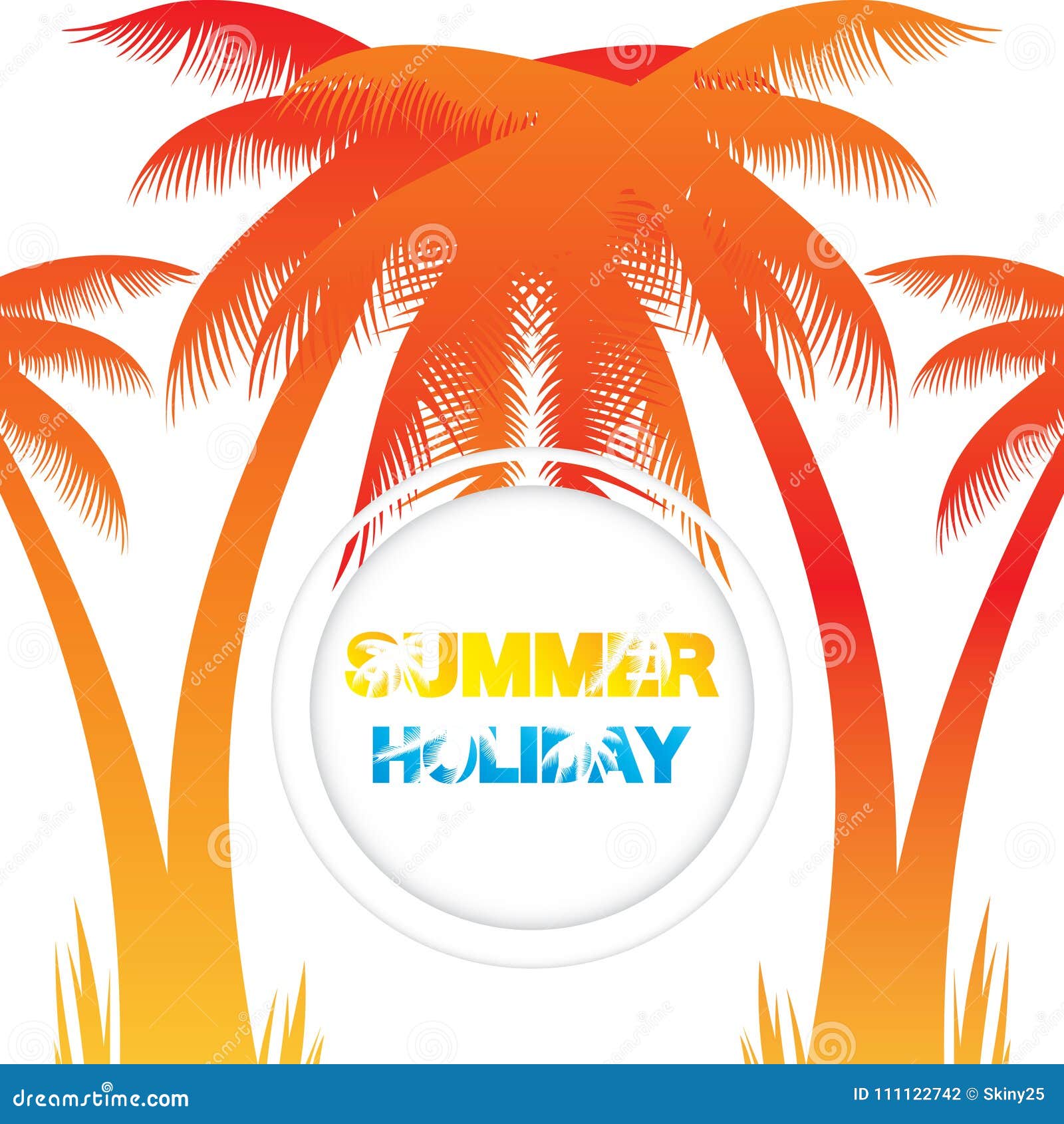 Abstract Summer Background.vector Stock Vector Illustration of beach