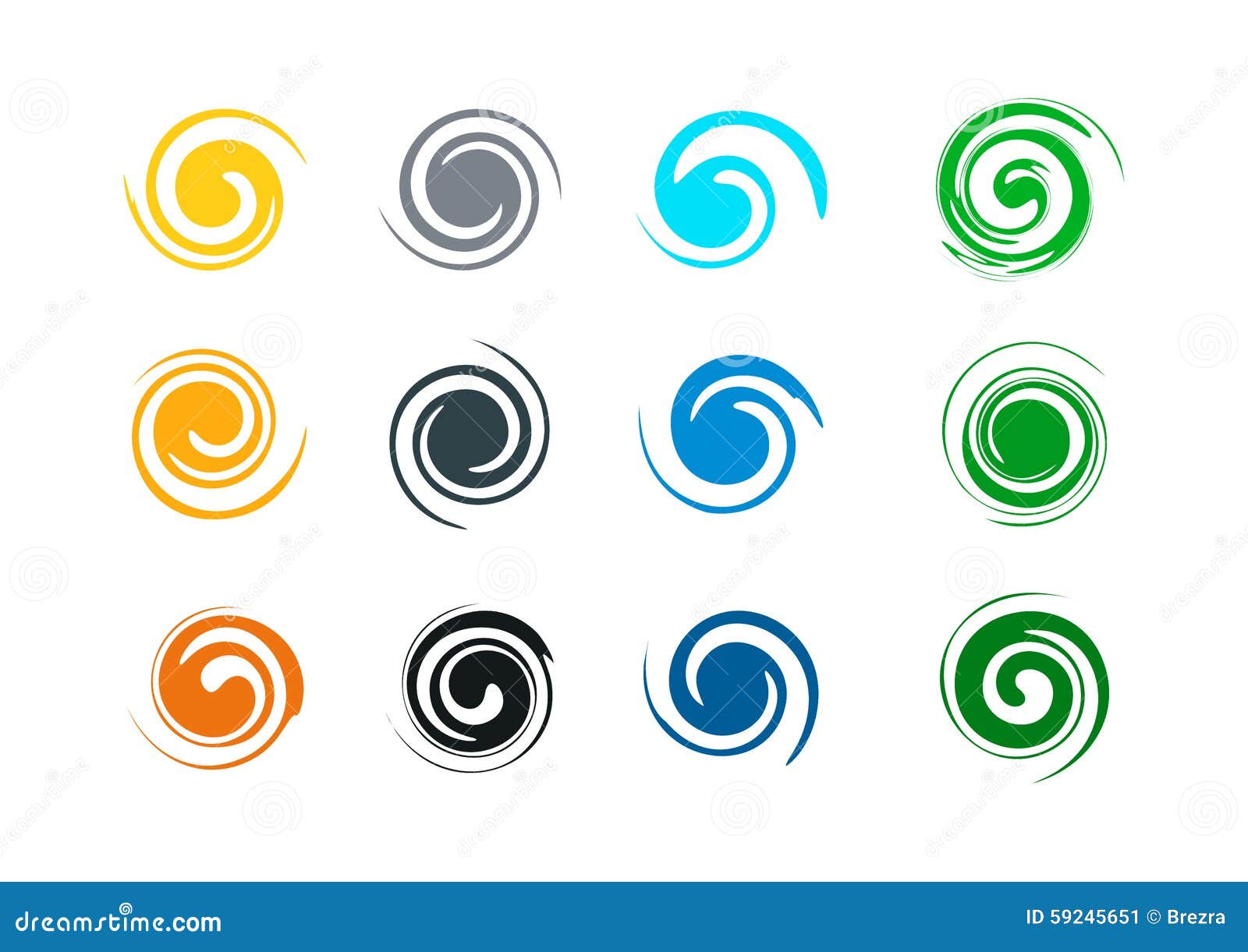 abstract swirl grunge logo, and splash wave, wind, water, flame,  icon template