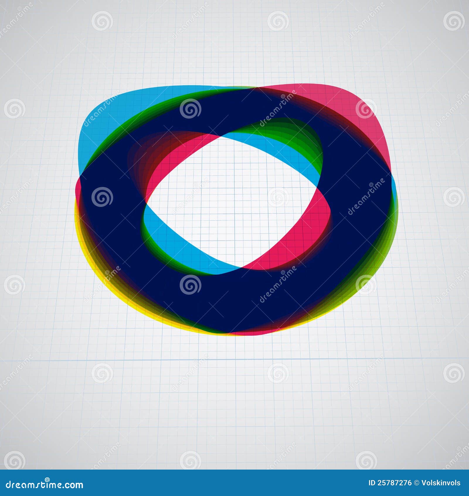 Abstract Symbol stock vector. Illustration of idea, color - 25787276