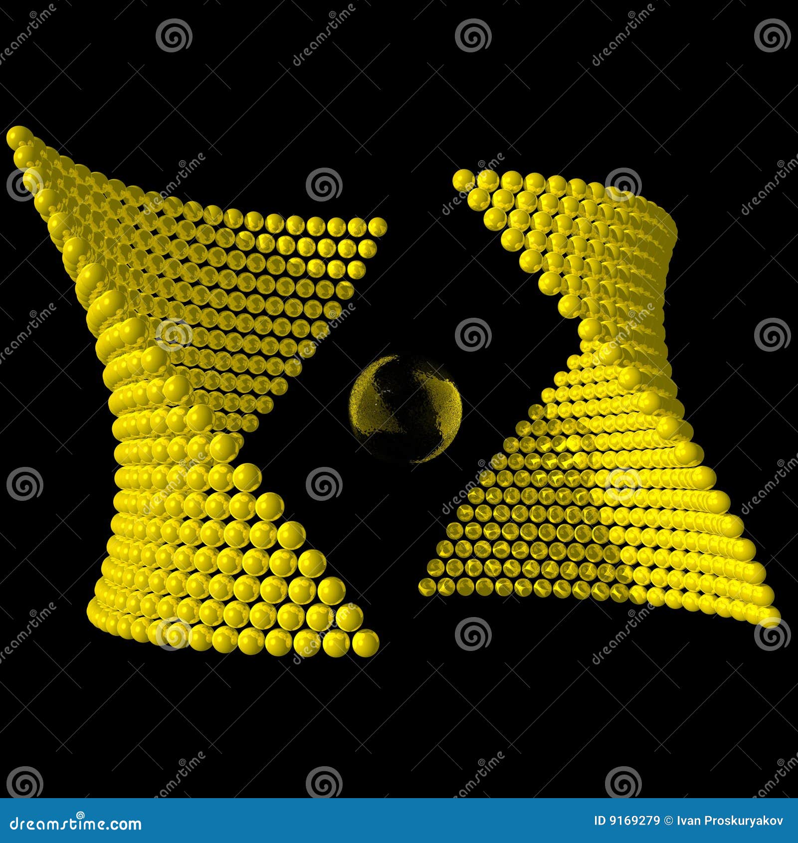 Abstract symbol stock illustration. Illustration of graphic - 9169279