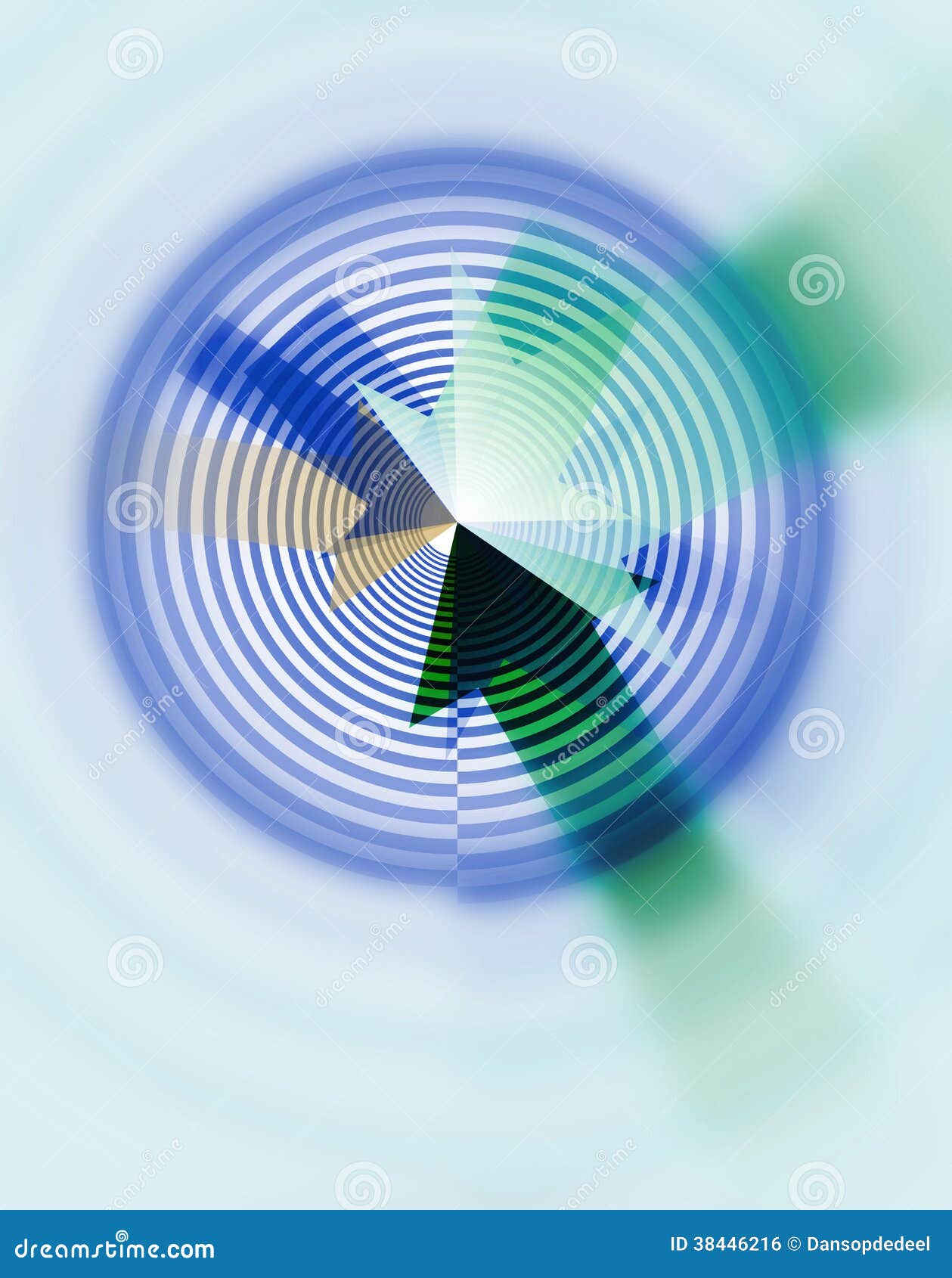 Abstract target concept stock illustration. Illustration of graphic