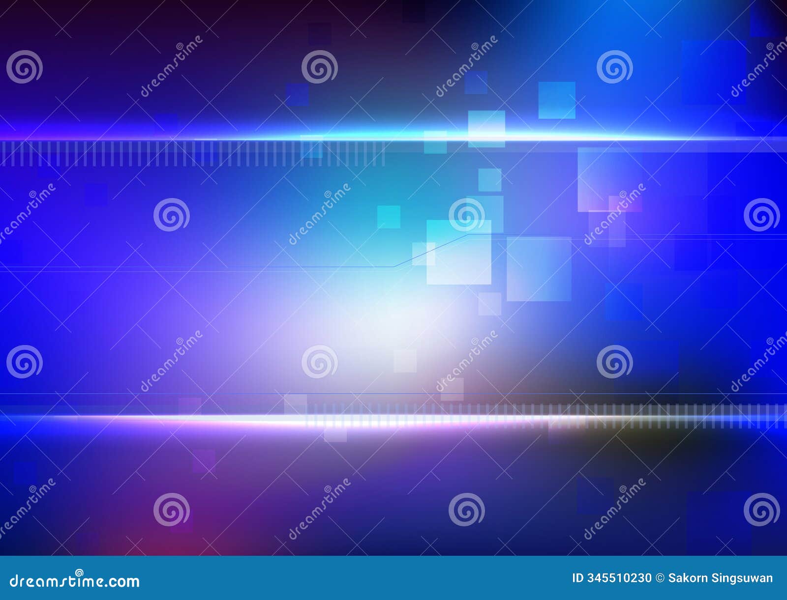 abstract technology blue light concept background . neon abstract, reflection lines  backgrounds