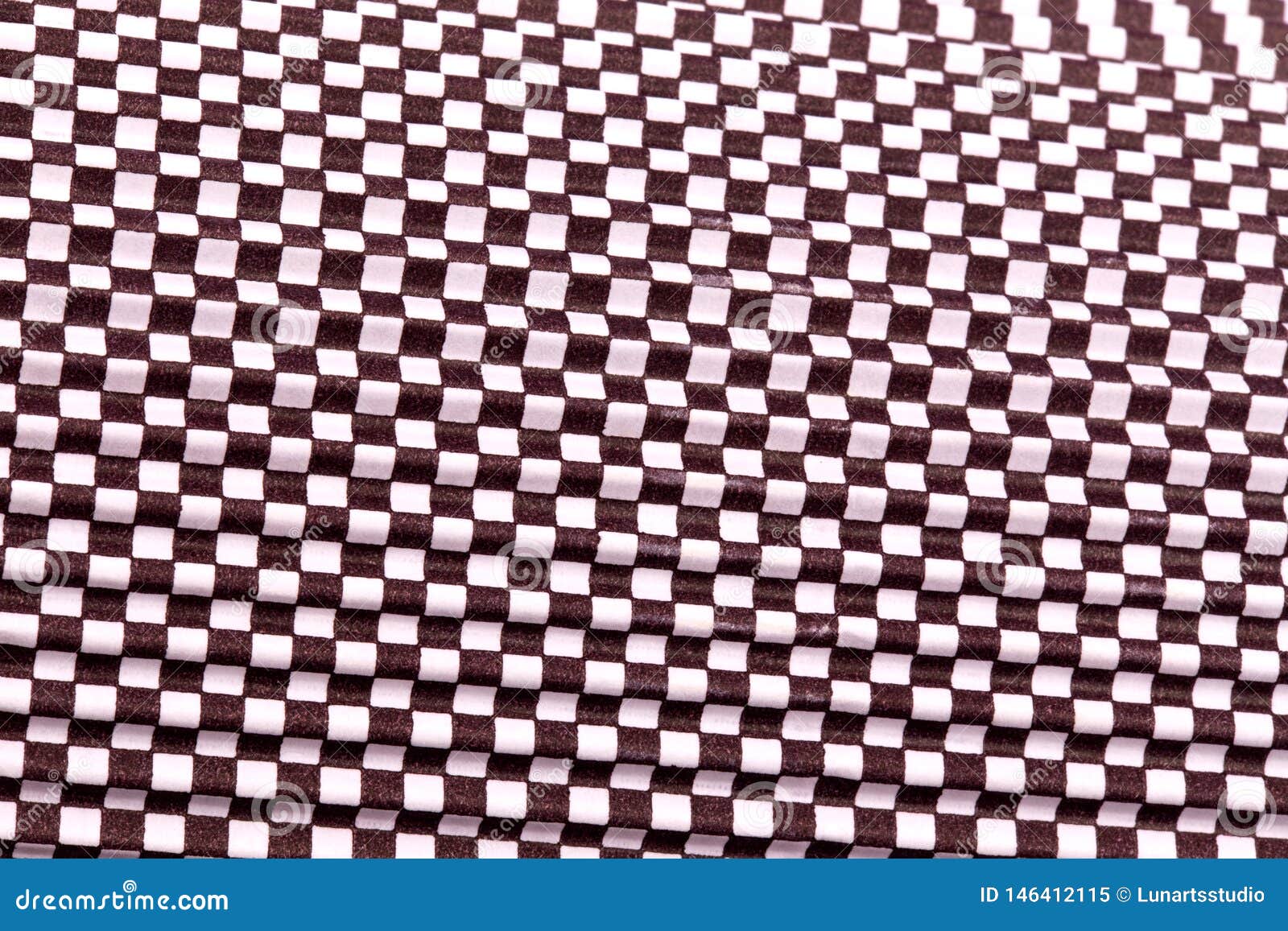 abstract texture black white squares finish macro close-up background at close range