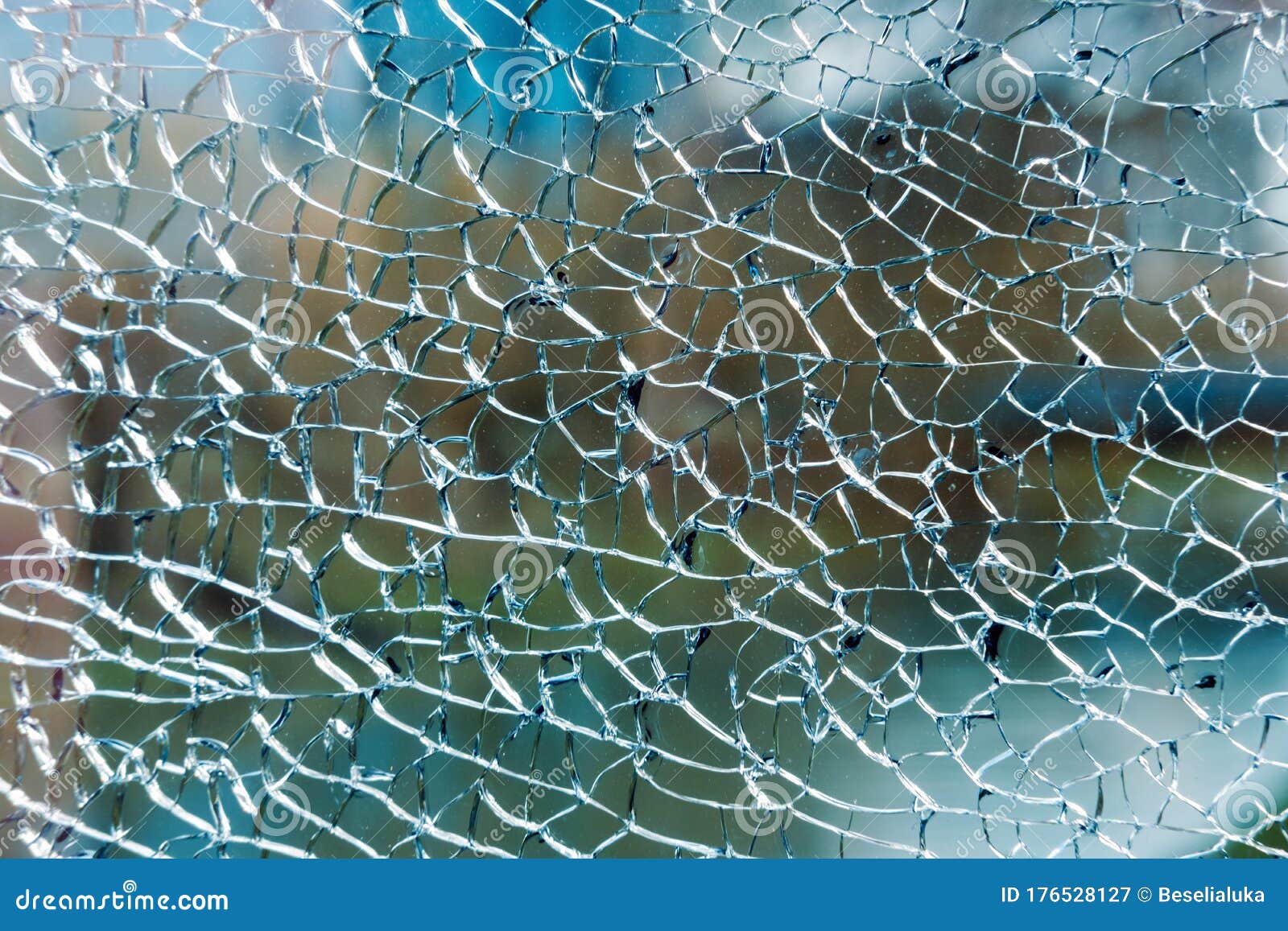 Abstract Texture Of Cracked Broken Glass Stock Image Image Of