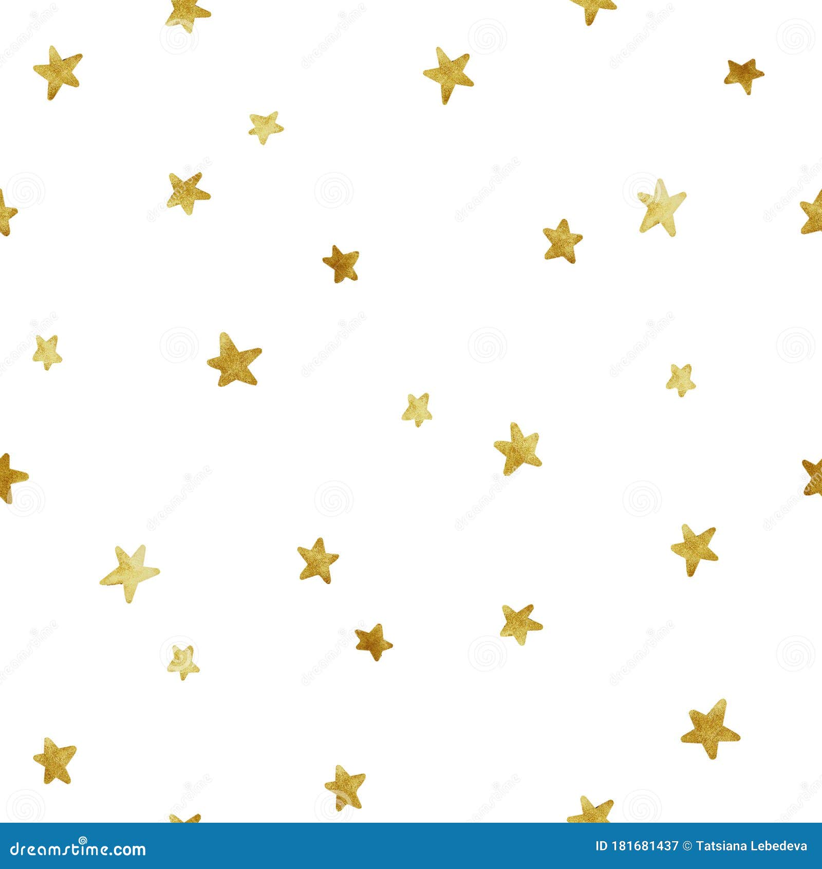 abstract texture with gold. hand drawn seamless pattern of gold stars on watercolor background. golden star. ochre background. squ