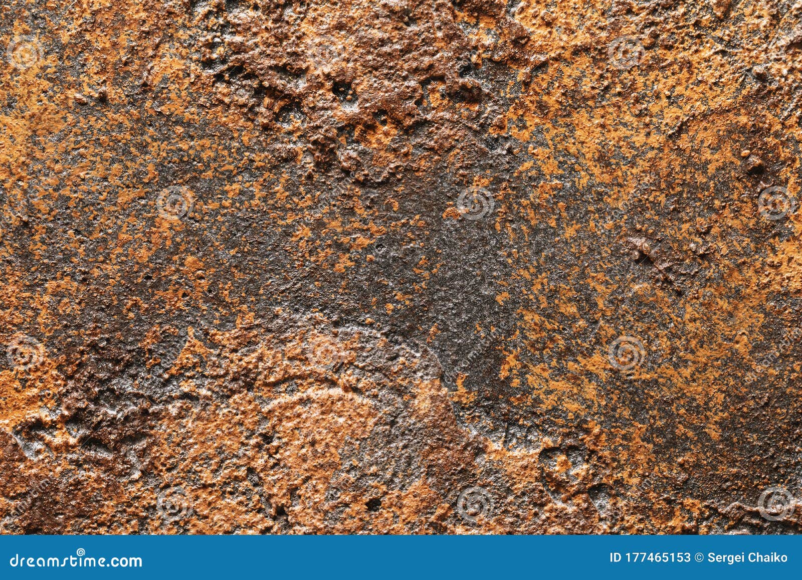 Abstract Texture of a Rusted Metal Surface with Paint Stock Image Image of concept, abstract