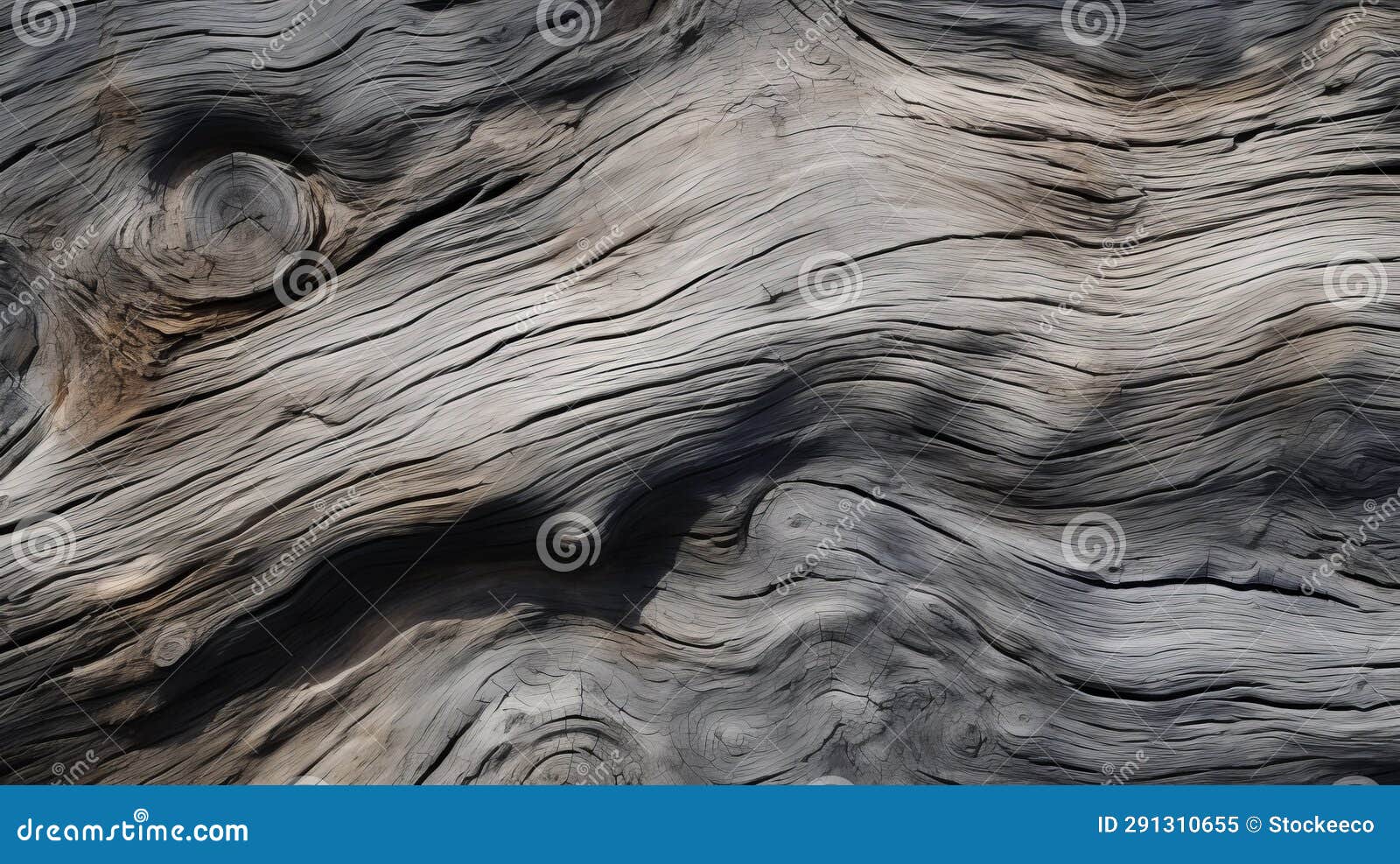 weathered wood surface: sinuous lines and shadowy intensity in uhd