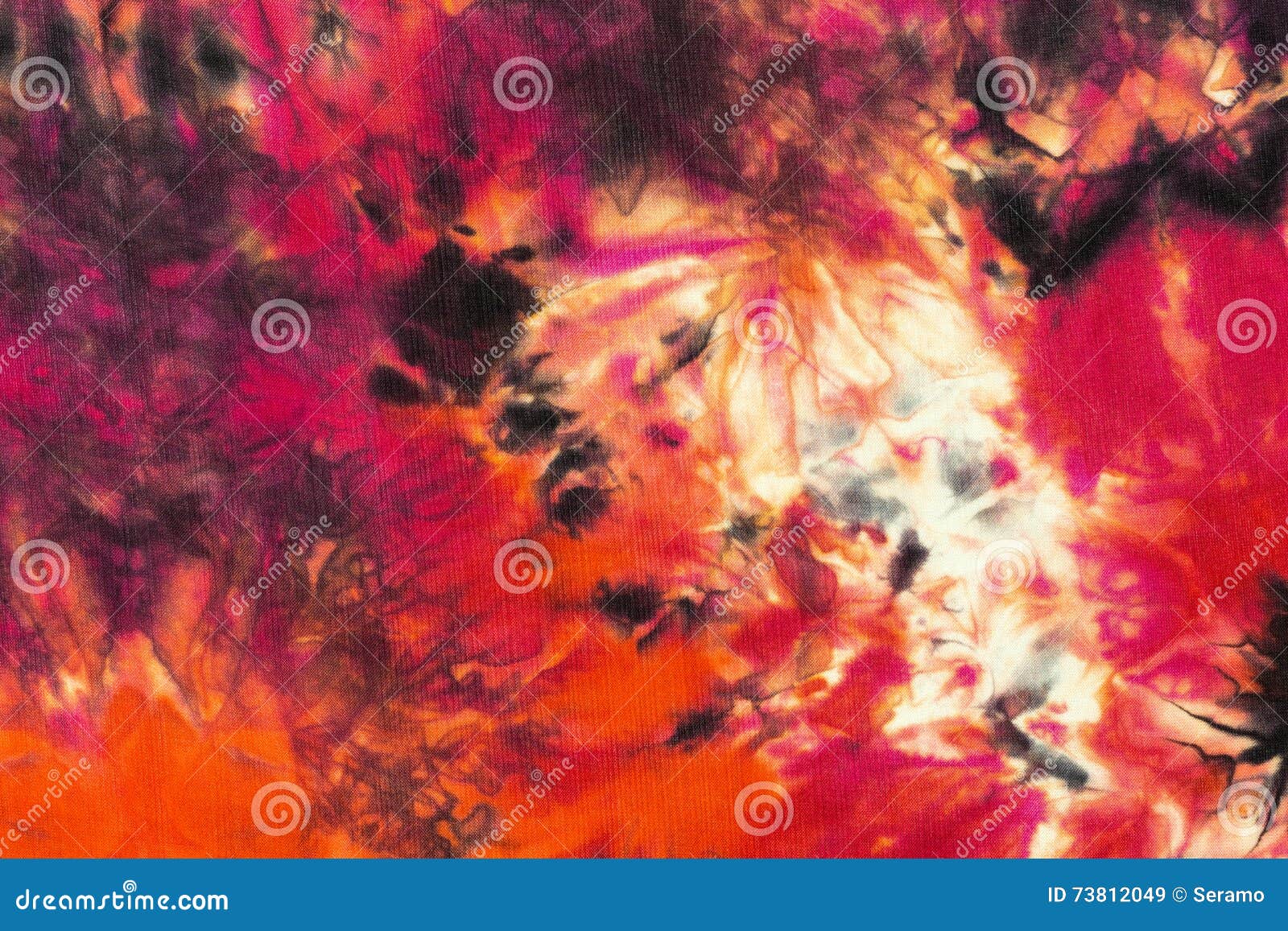 orange and black tie dye background