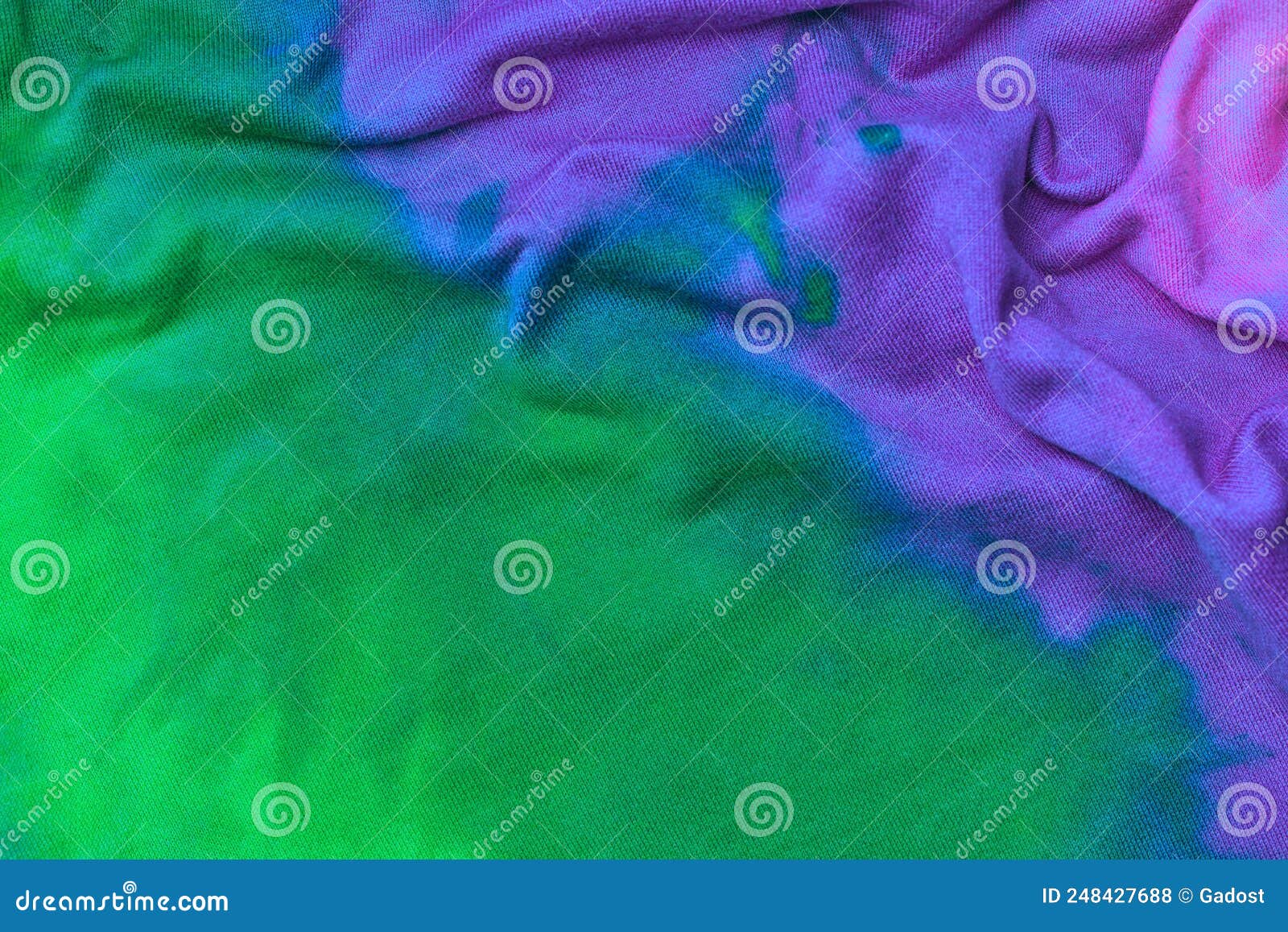 abstract tie dye multicolor fabric cloth purple pattern texture