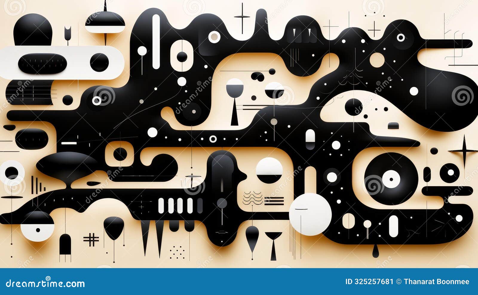abstract toile  featuring bold lines, flat texture, high detail, and dynamic s
