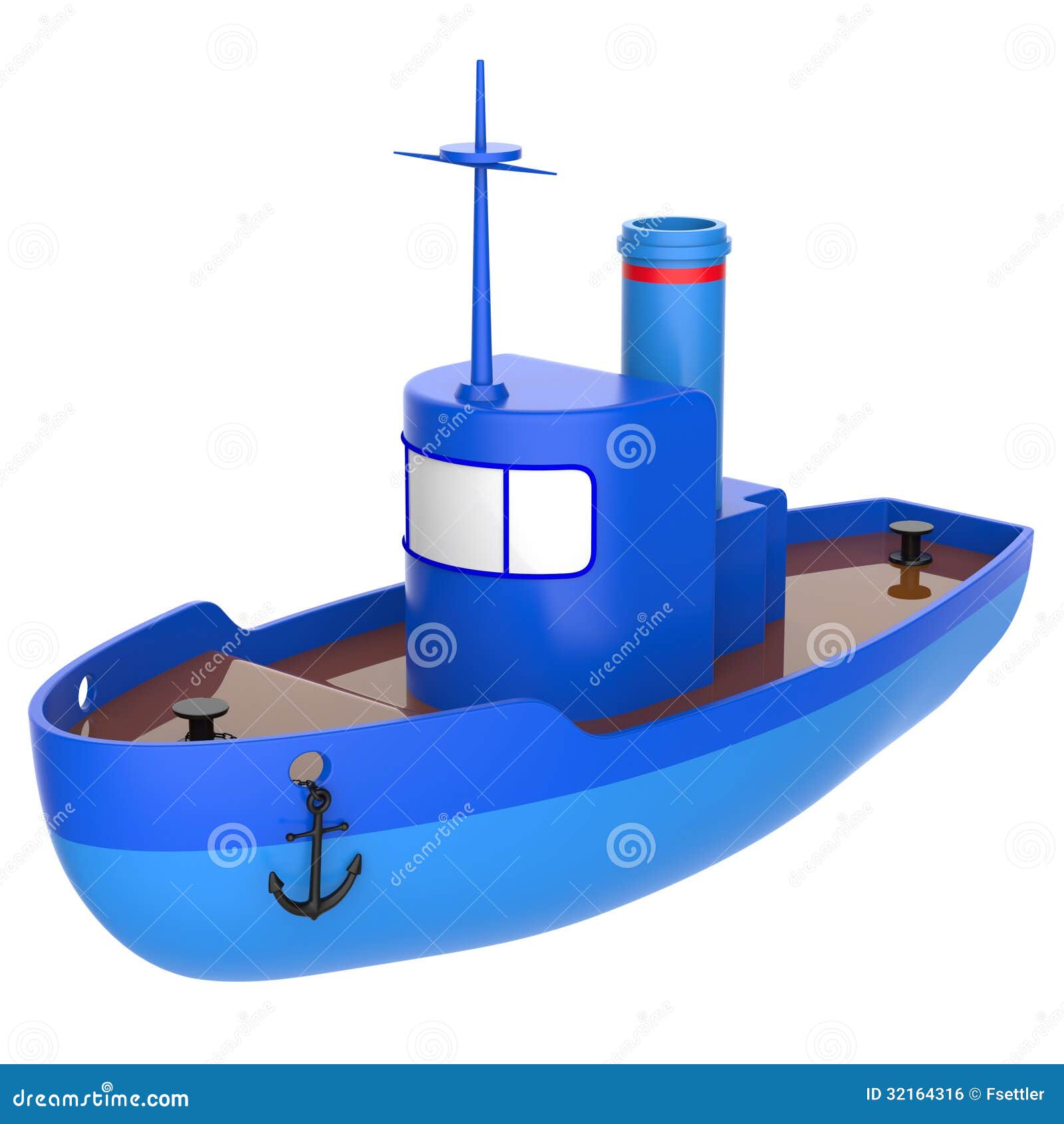 Abstract Toy Ship Royalty Free Stock Image - Image: 32164316