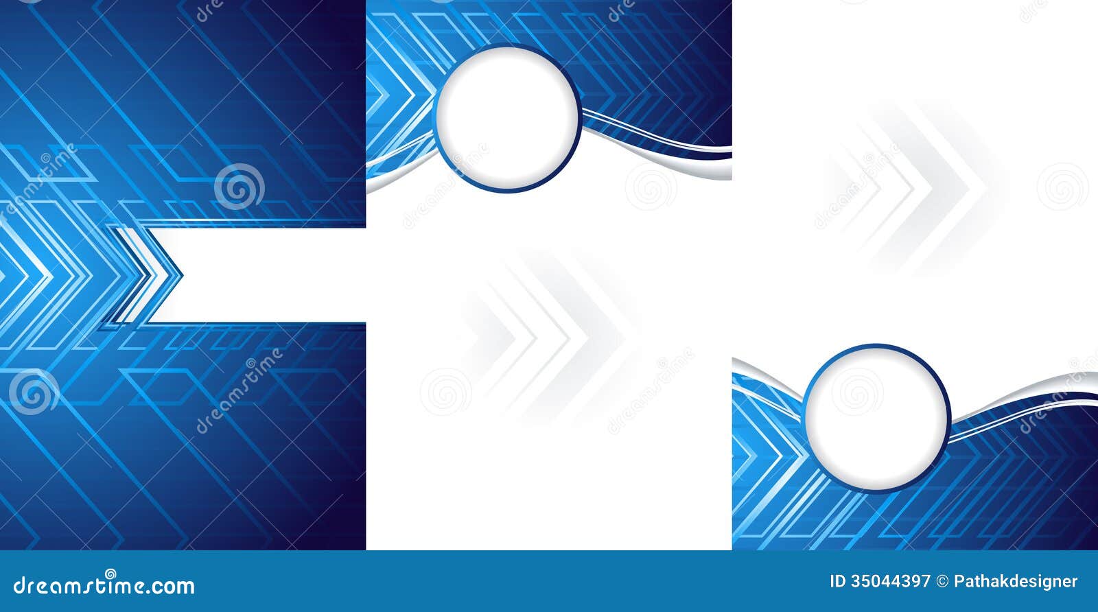 Abstract Tri Fold Brochure Template Royalty Free Stock ...