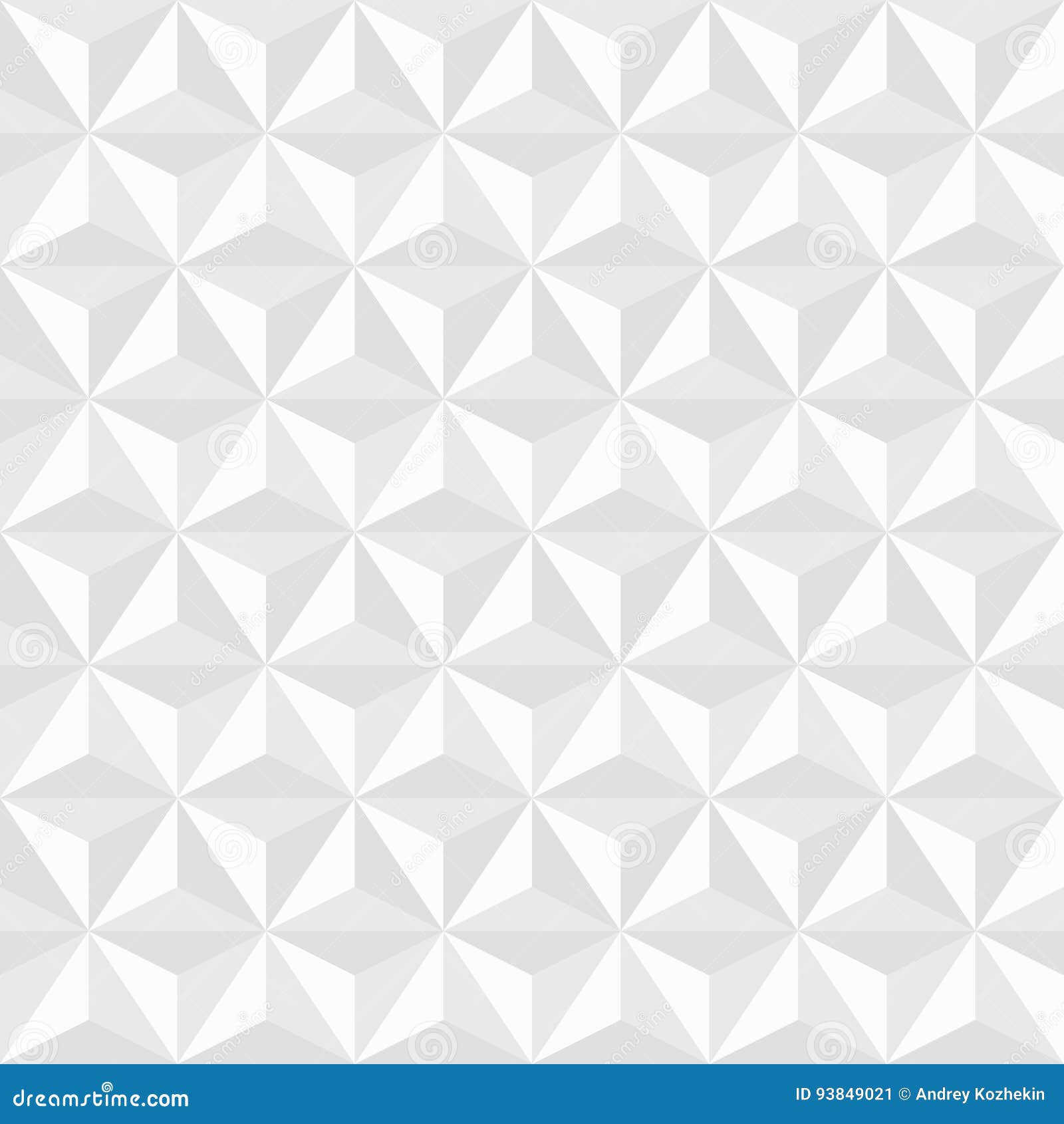 Abstract triangle background. White and grey geometric texture