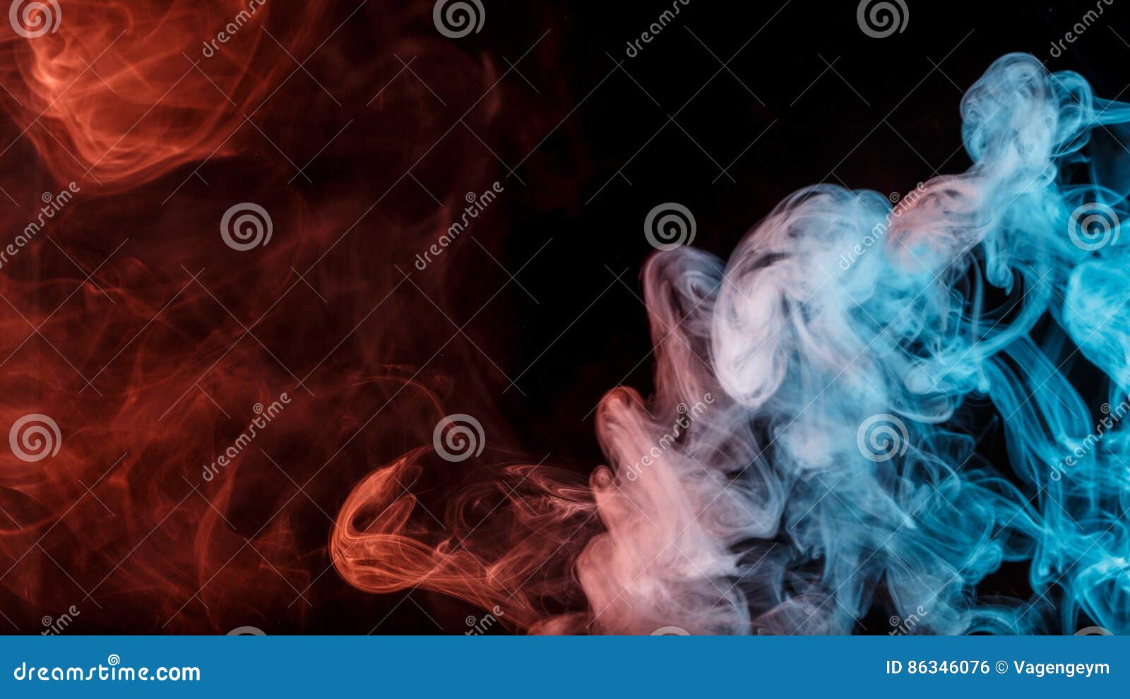 abstract turquoise orange smoke weipa