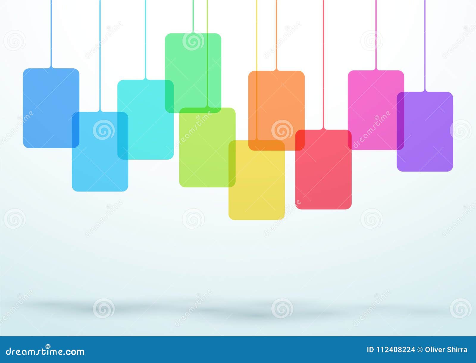 Abstract Vector Flat Colorful Box Signs Layout Design Stock Vector -  Illustration of business, page: 112408224