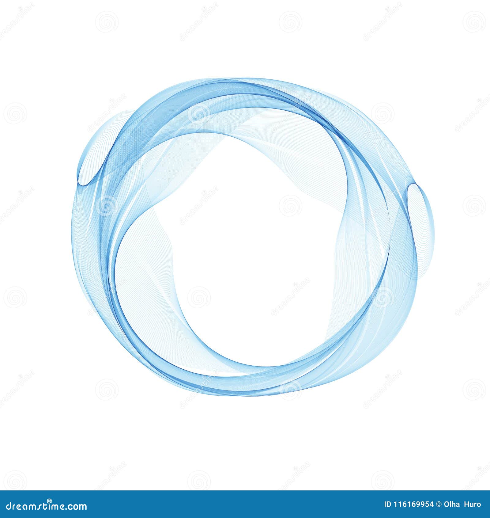 blue circle no background