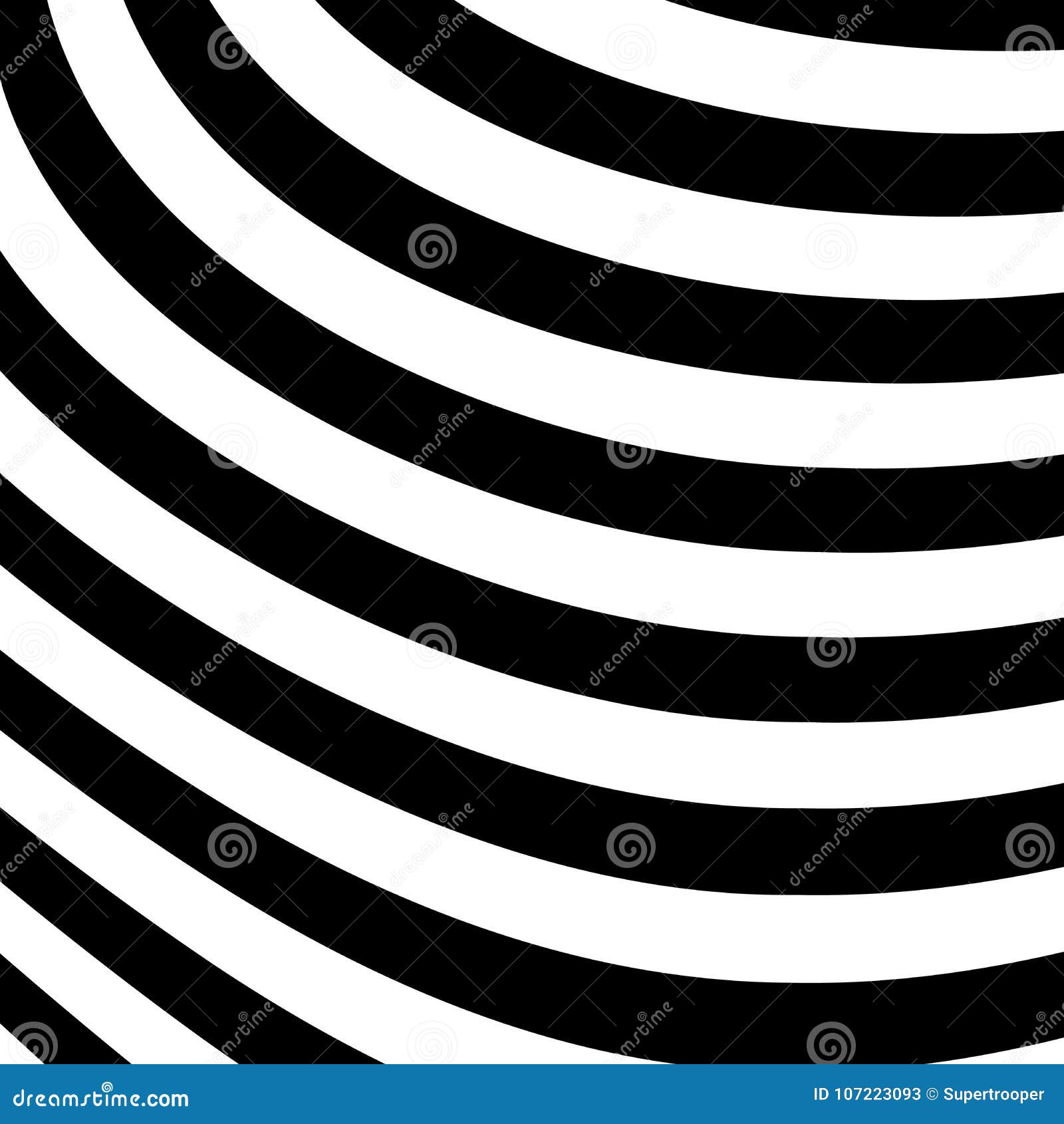 Abstract Black and White Modern Striped Background Stock Vector