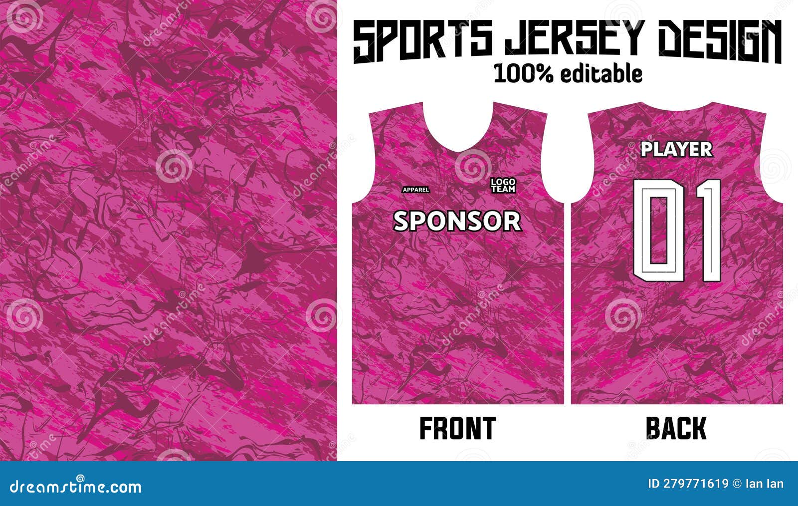 basketball jersey pattern design template. red abstract background