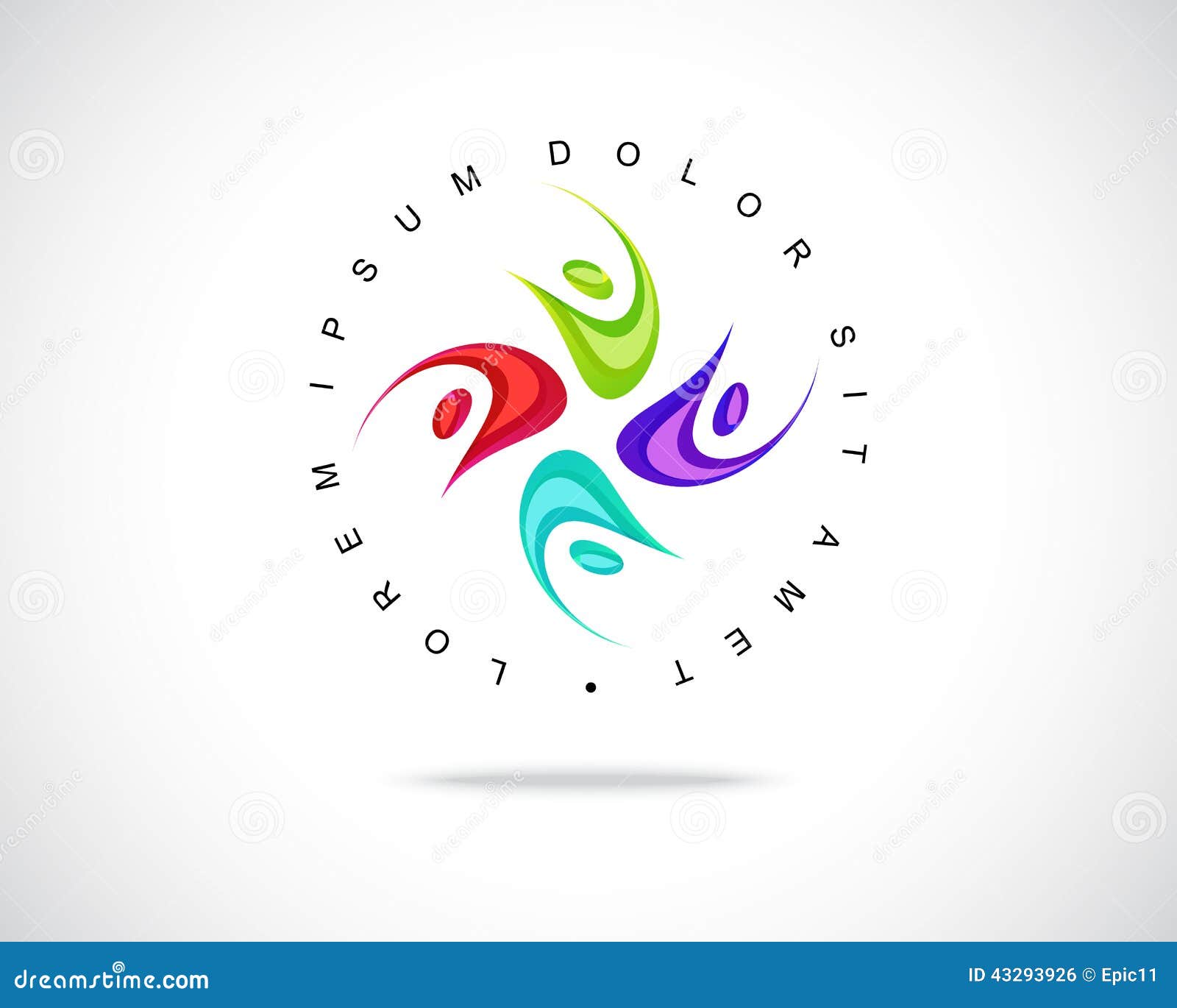 Abstract Vector Logo Design Template Stock Vector - Illustration of
