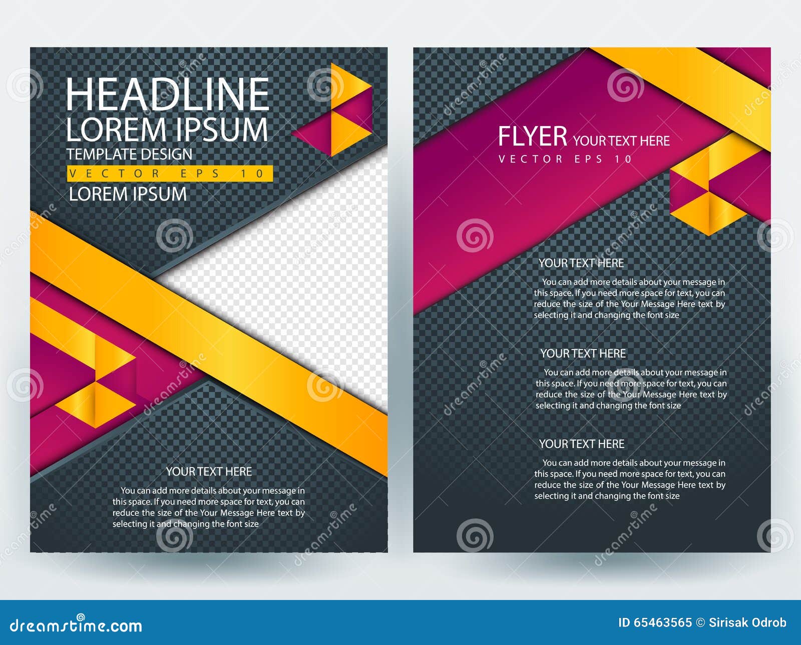 Abstract Vector Modern Flyers Brochure Design Templates Stock Vector Illustration Of Ecology Contemporary