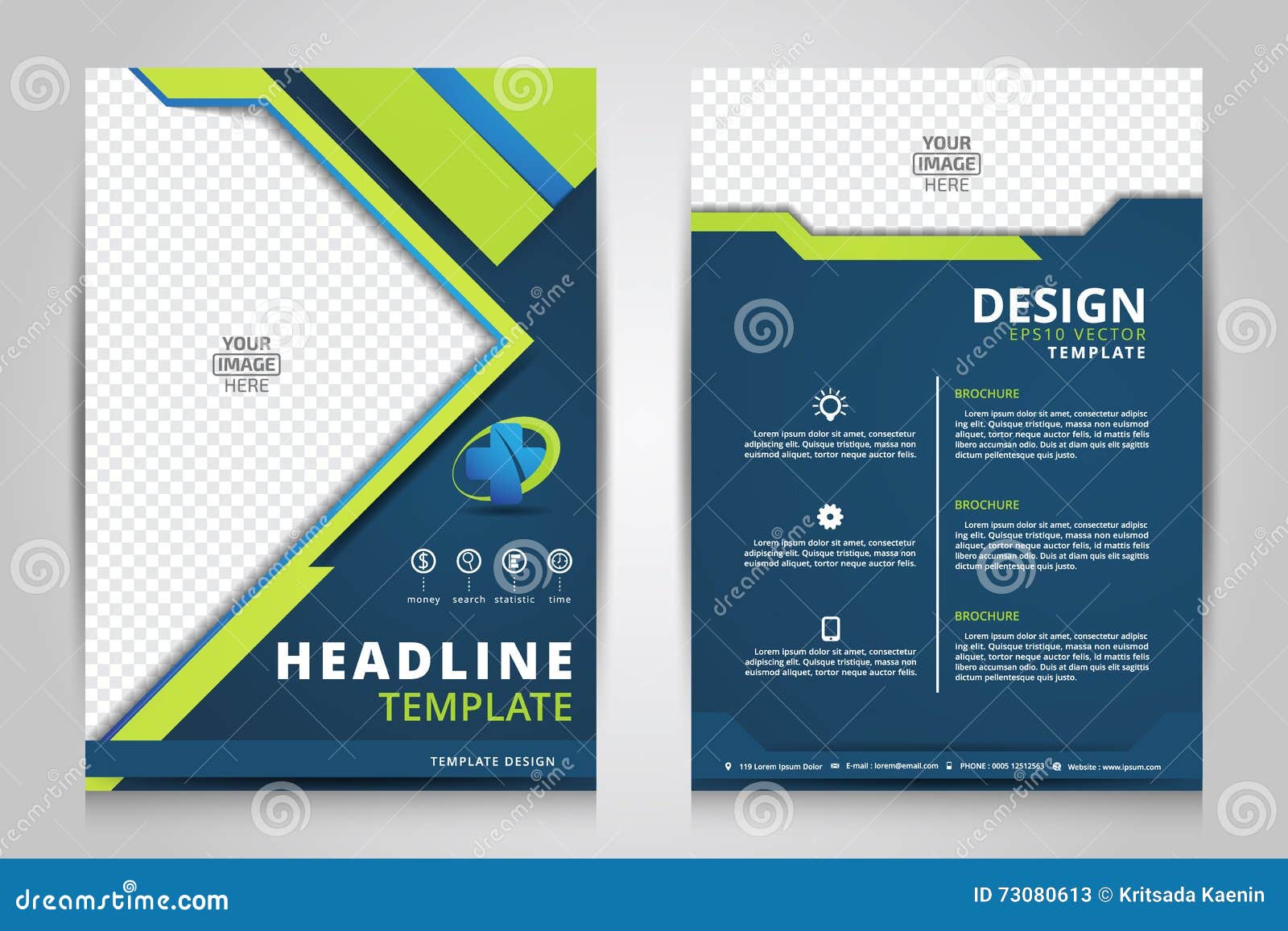 Modern Flyer Template from thumbs.dreamstime.com