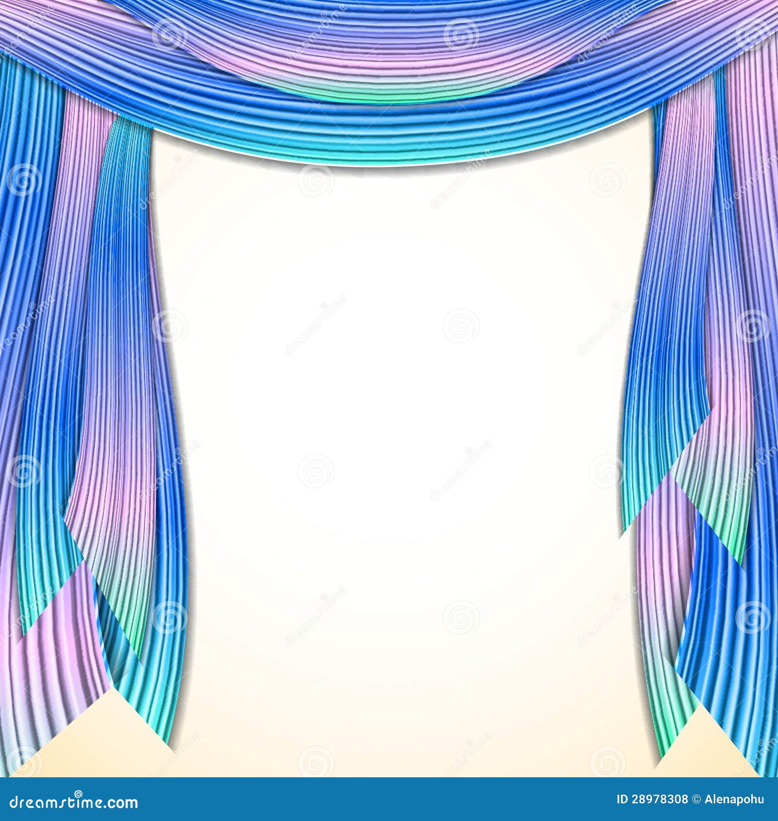 Abstract Vector Striped Background, Frame Stock Vector - Illustration